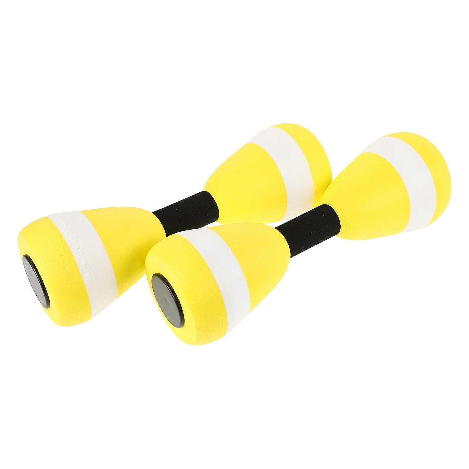 Swimming Pool Exercises Tools Eva Water Floating Dumbbell Full Body Muscle Training For Home Gym Use 1 Pair