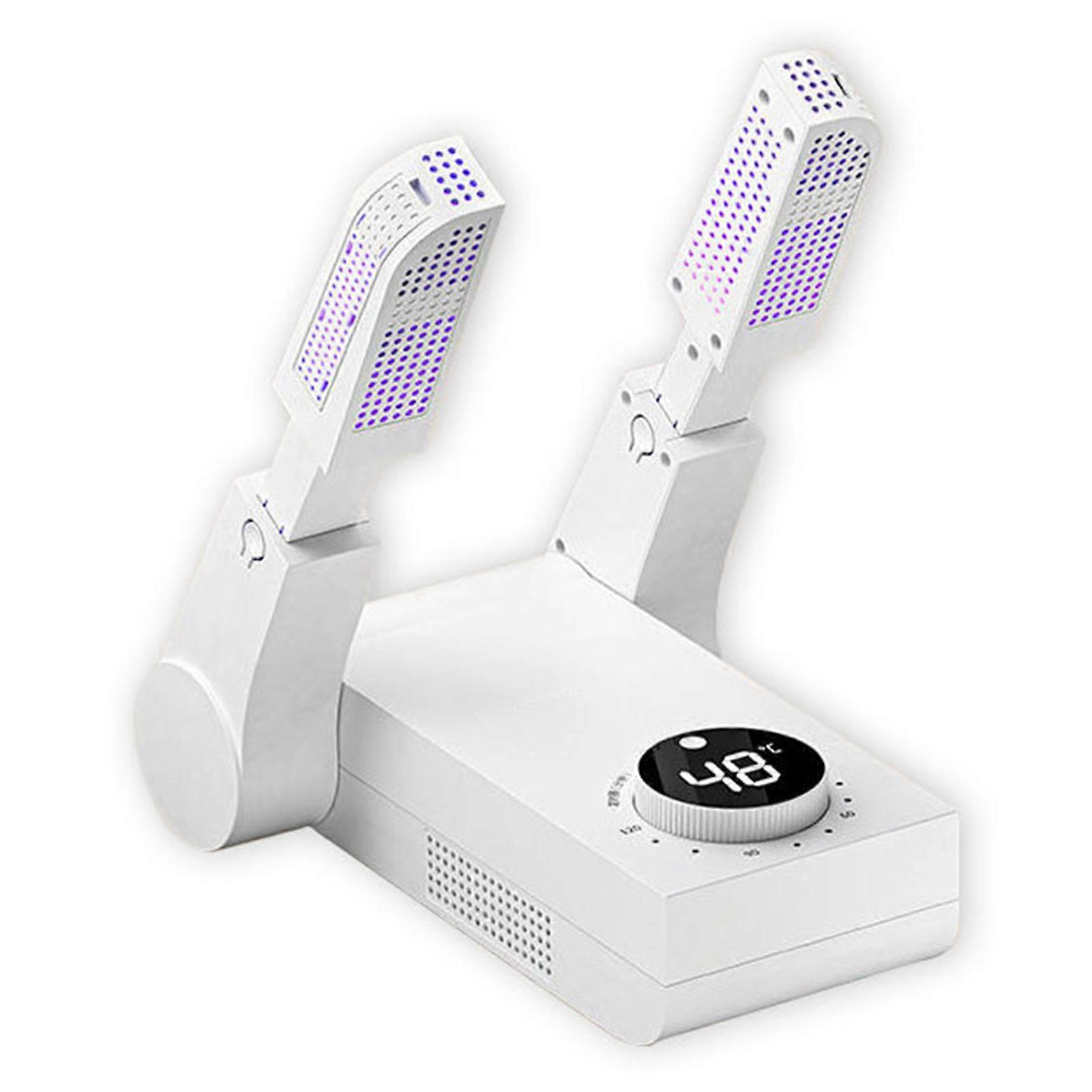 Shoes Dryer Deodorizer Machine Portable Electric Boots Warmer with Adjustable Rack