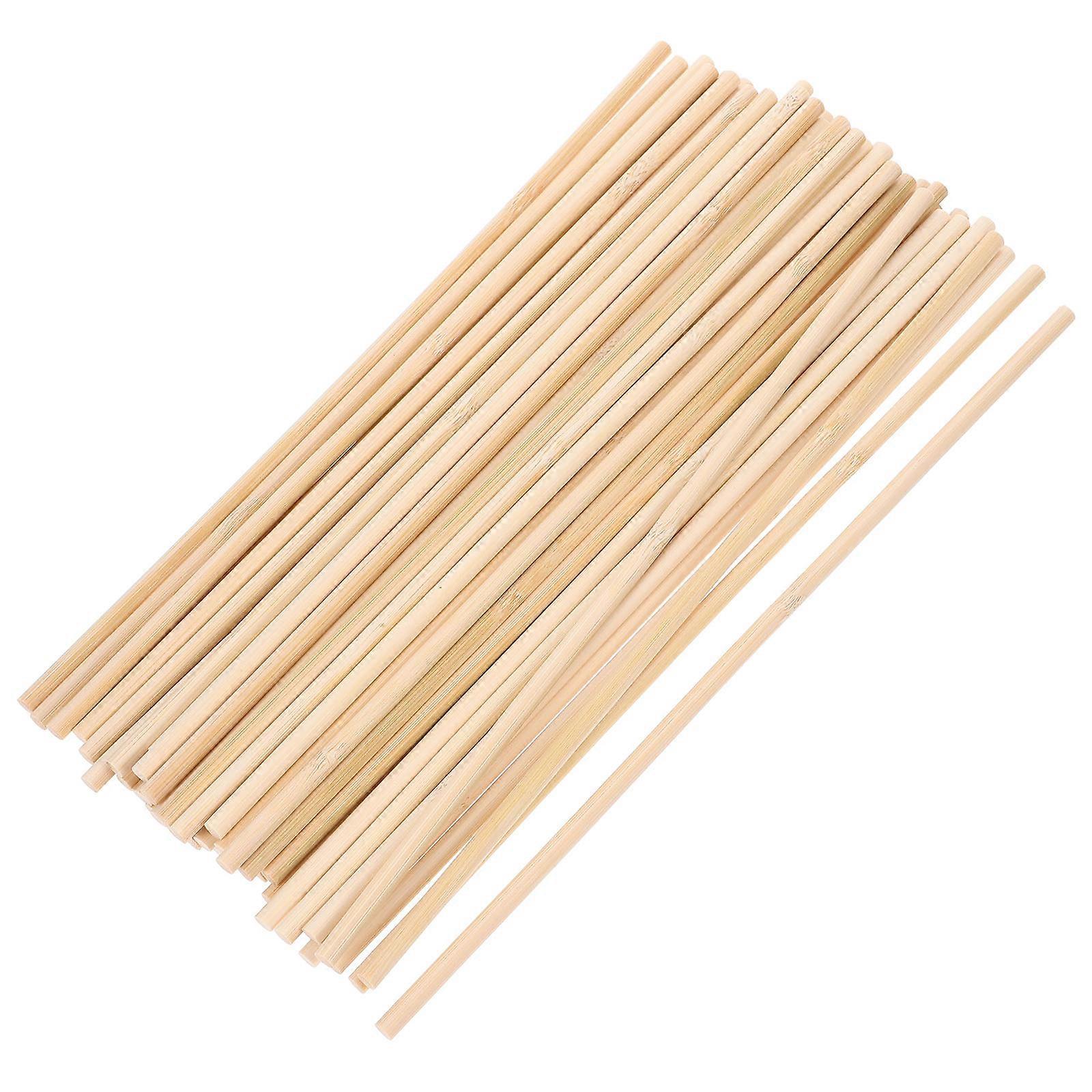 Bamboo Sticks for Architecture Crafting 150Pcs Material Set