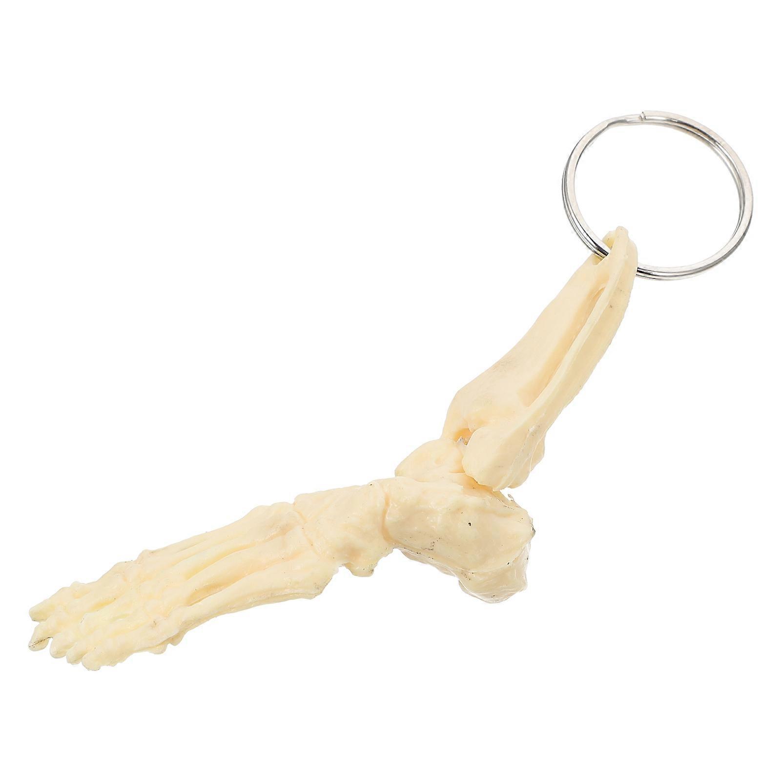 Creative Key Chain Foot Joint Pendant for 2Pcs Bag Hanging Decor