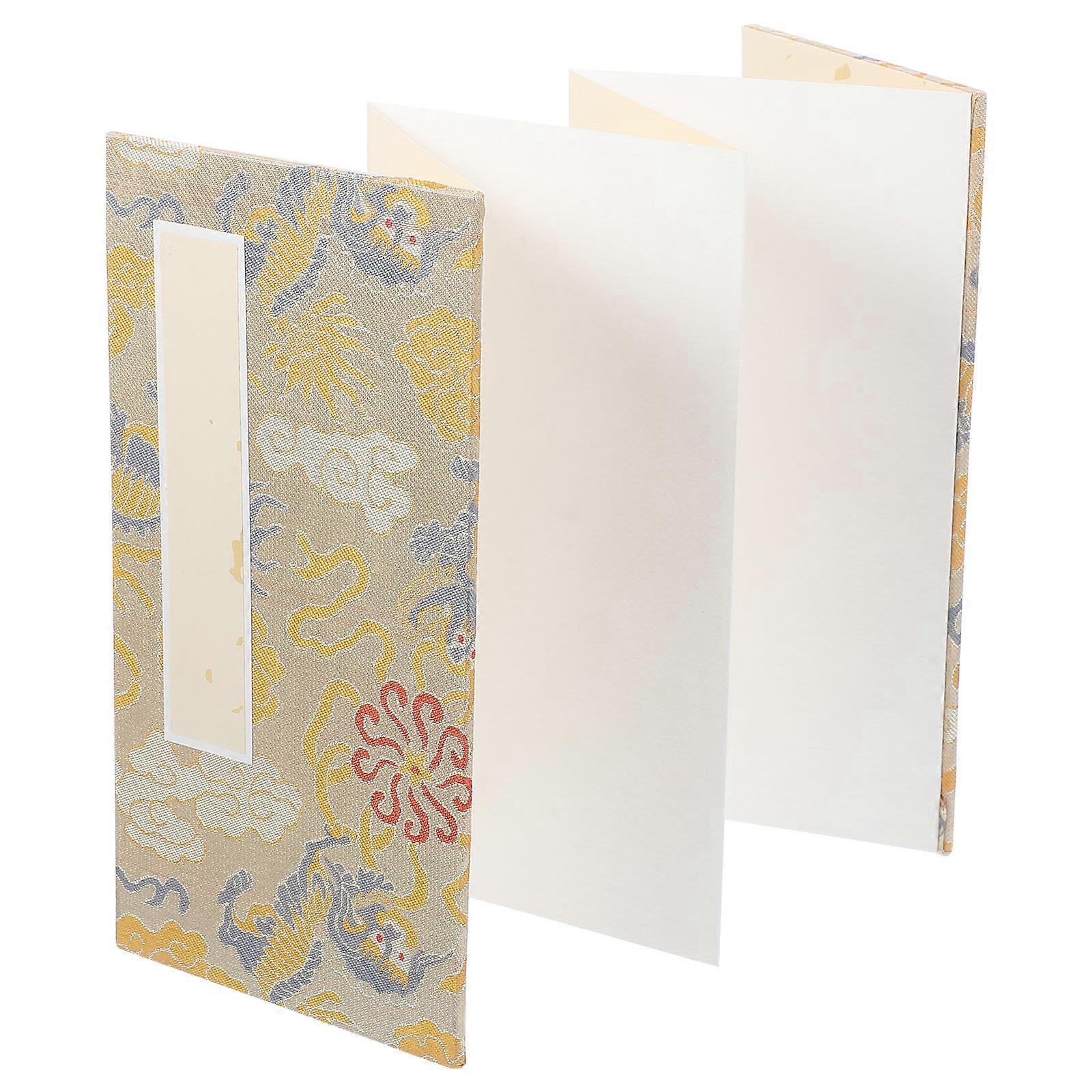 Xuan Paper 4Pcs Rectangular Calligraphy Accessories Suitable For Travel Writing 7.86x3.97x0.47in Easy To Carry