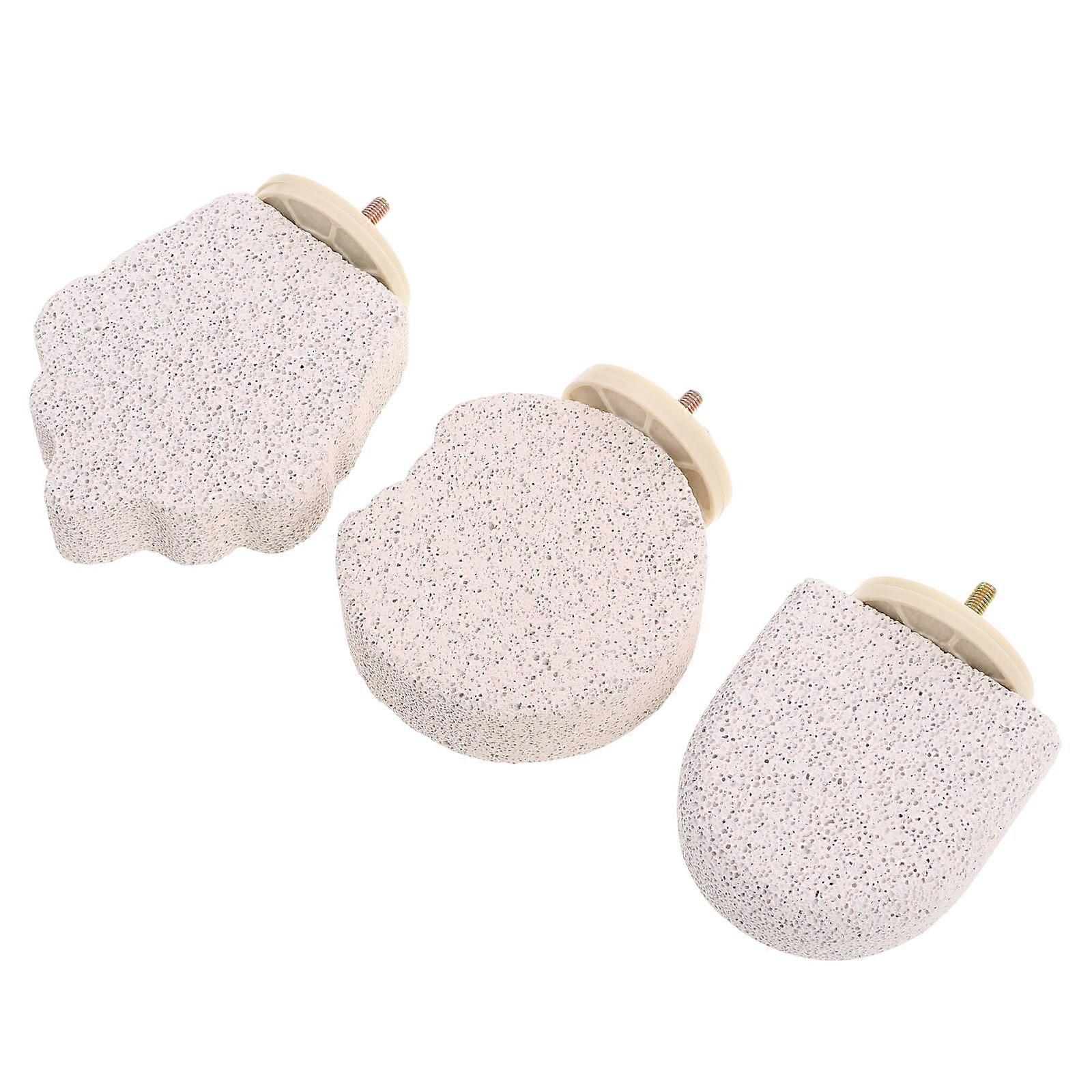 Natural Volcanic Stone Parrot Perch for Bird Beak Grinding 6Pcs Stand