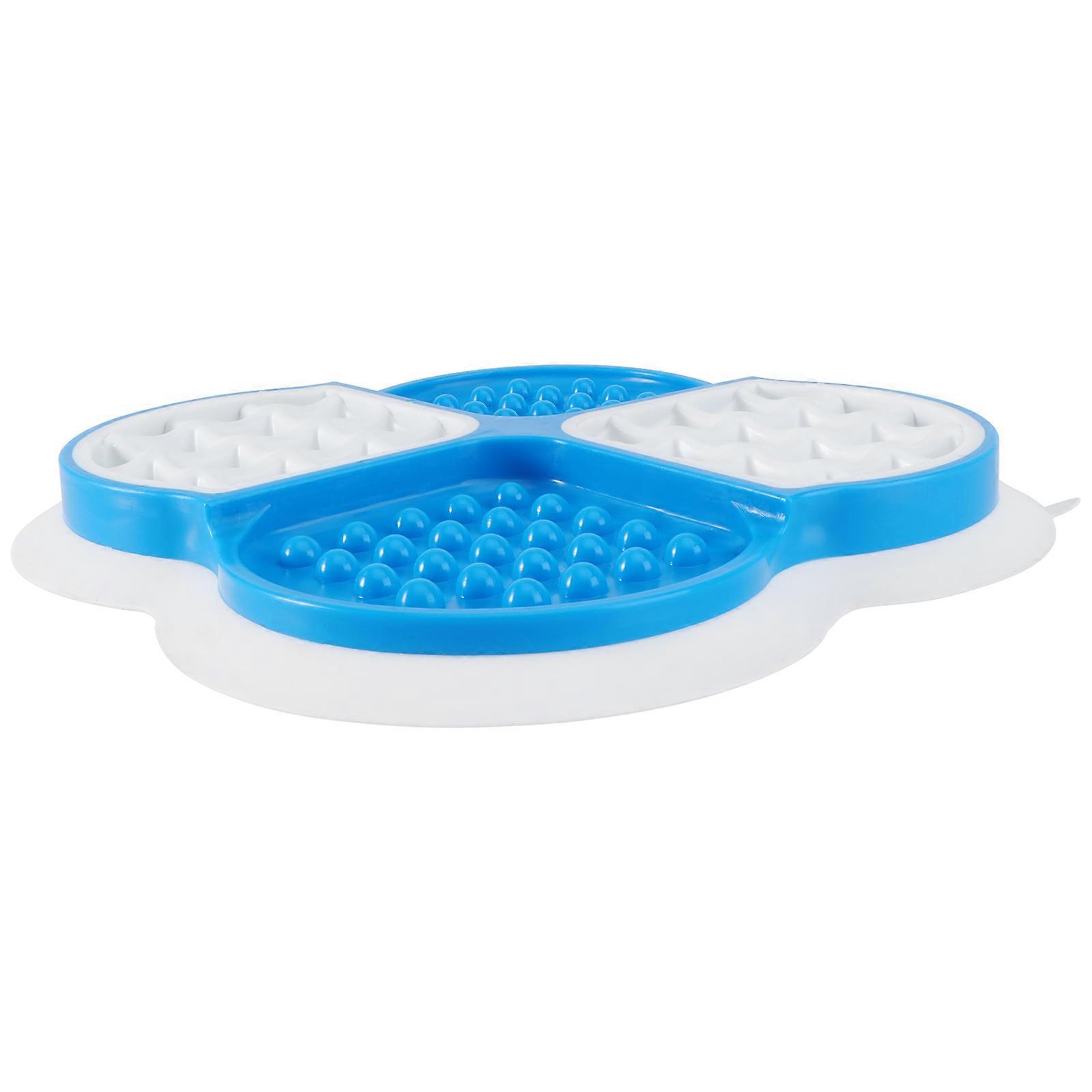 Pet Slow Feeder Bowl Controls Canine Obesity Travel 1Set