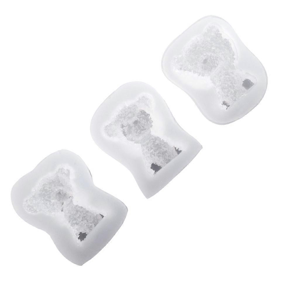 Cake Making Molds Bear Shape Silicone Material For Home Bakers Pudding Making 6 80X5 30X3 30Cm 3Pcs