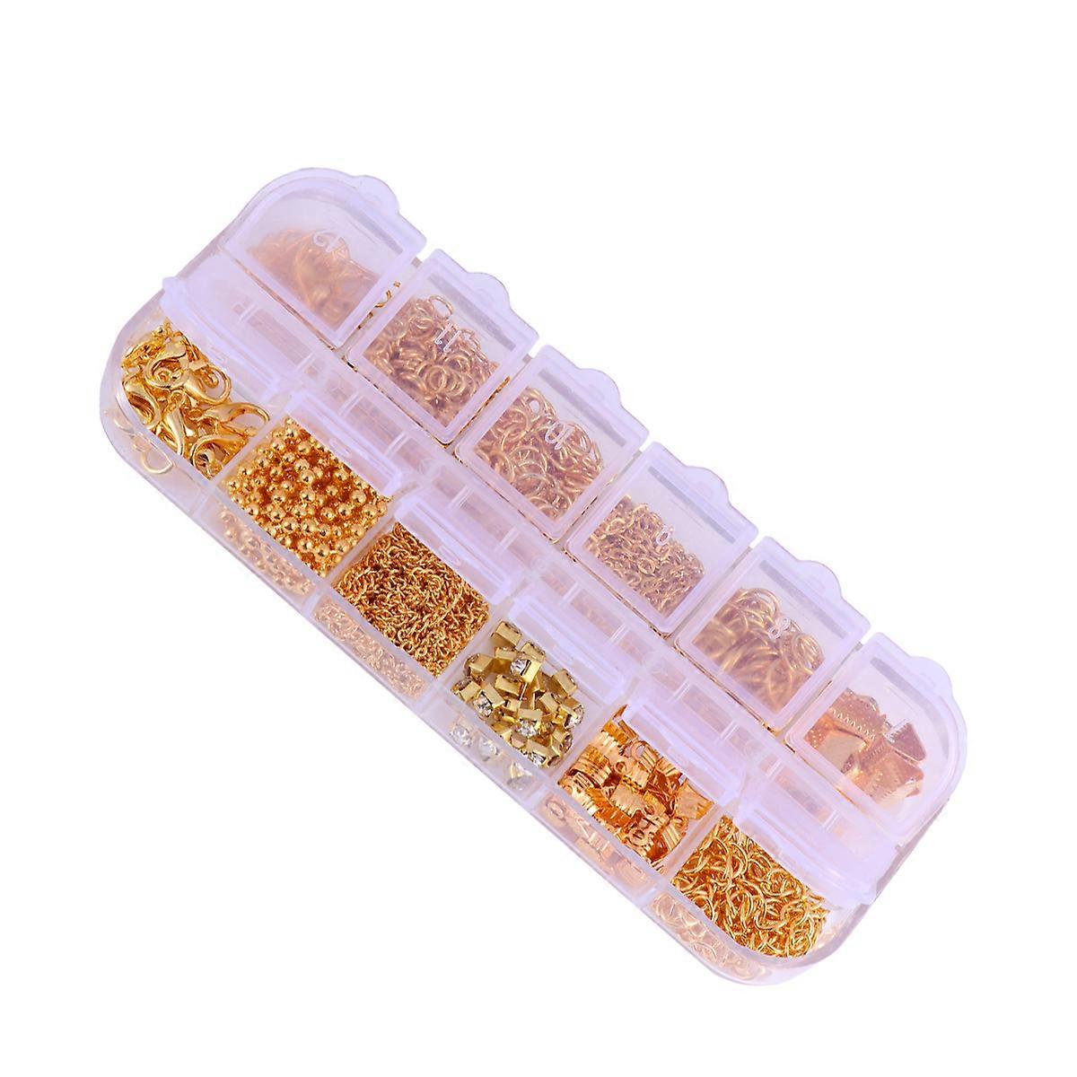 Clasps for Earring Cord Ends Buckles for Jewelry DIY 2Sets