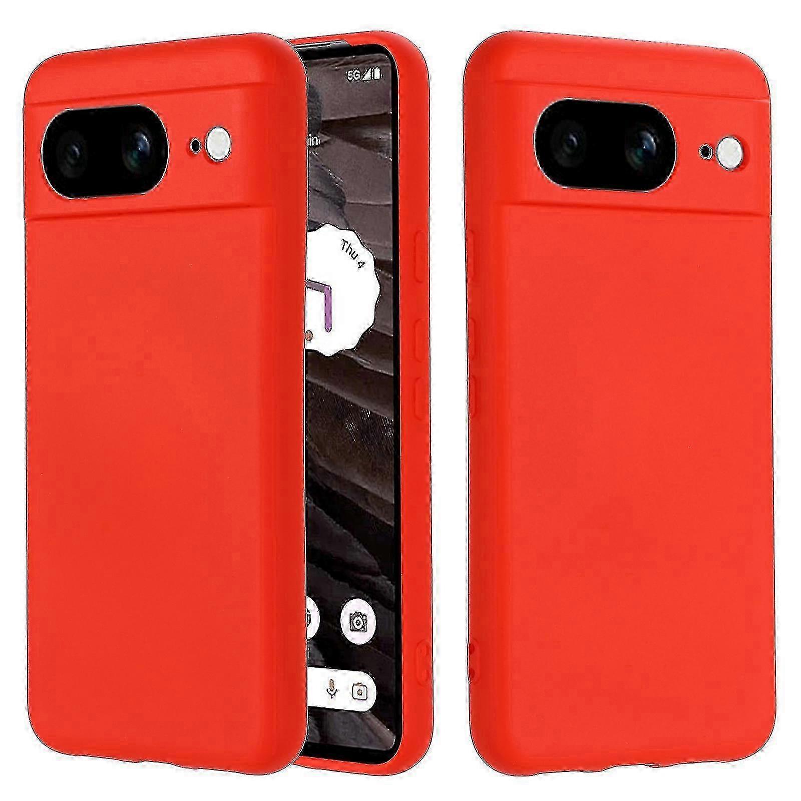 Case Compatible With Google Pixel 8 Pro/pixel 8, High-quality Liquid Silicone Protective Cover, Soft Microfibre Lining