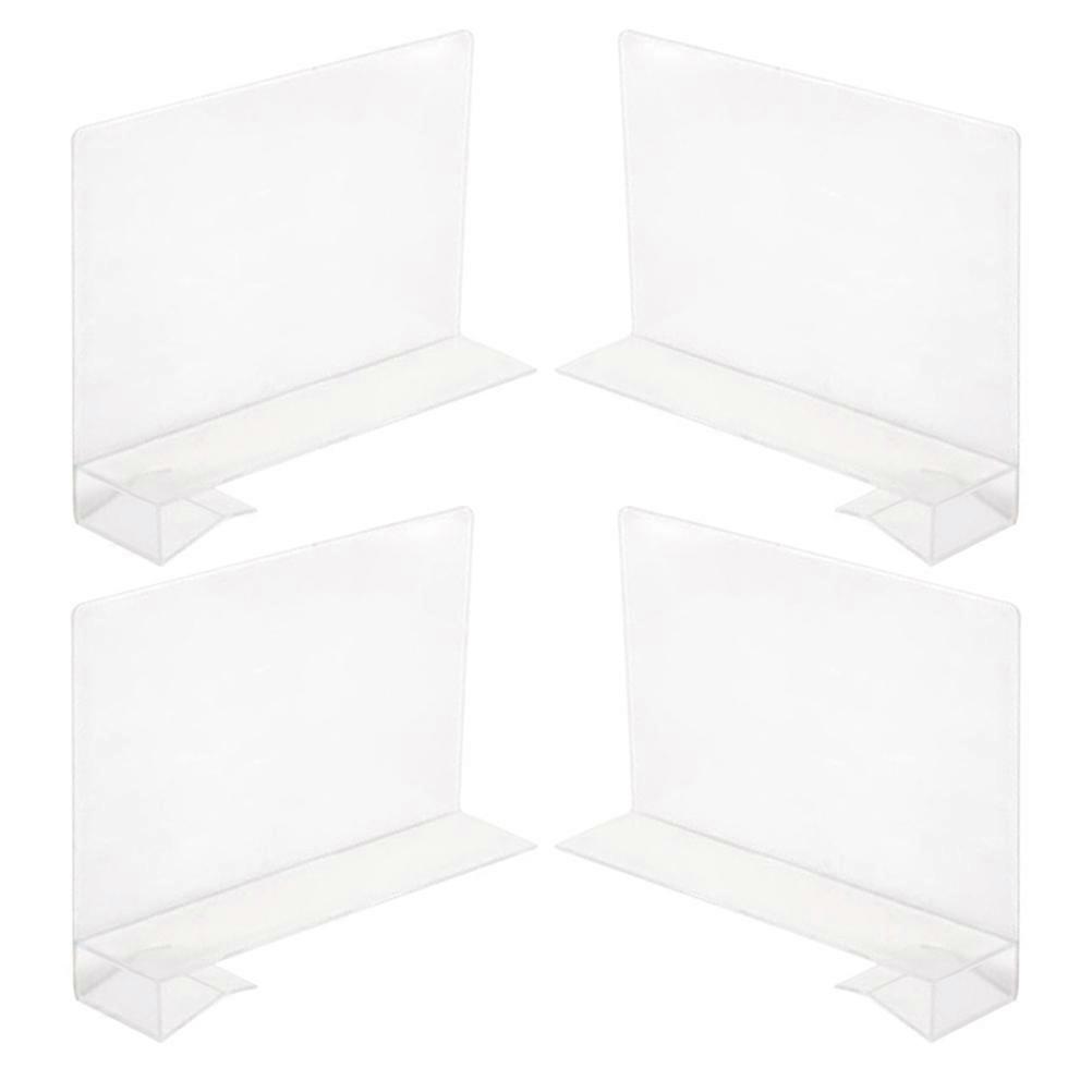 Wardrobe Partition Shelves Multi-Functional Plastic Dividers 12Pcs