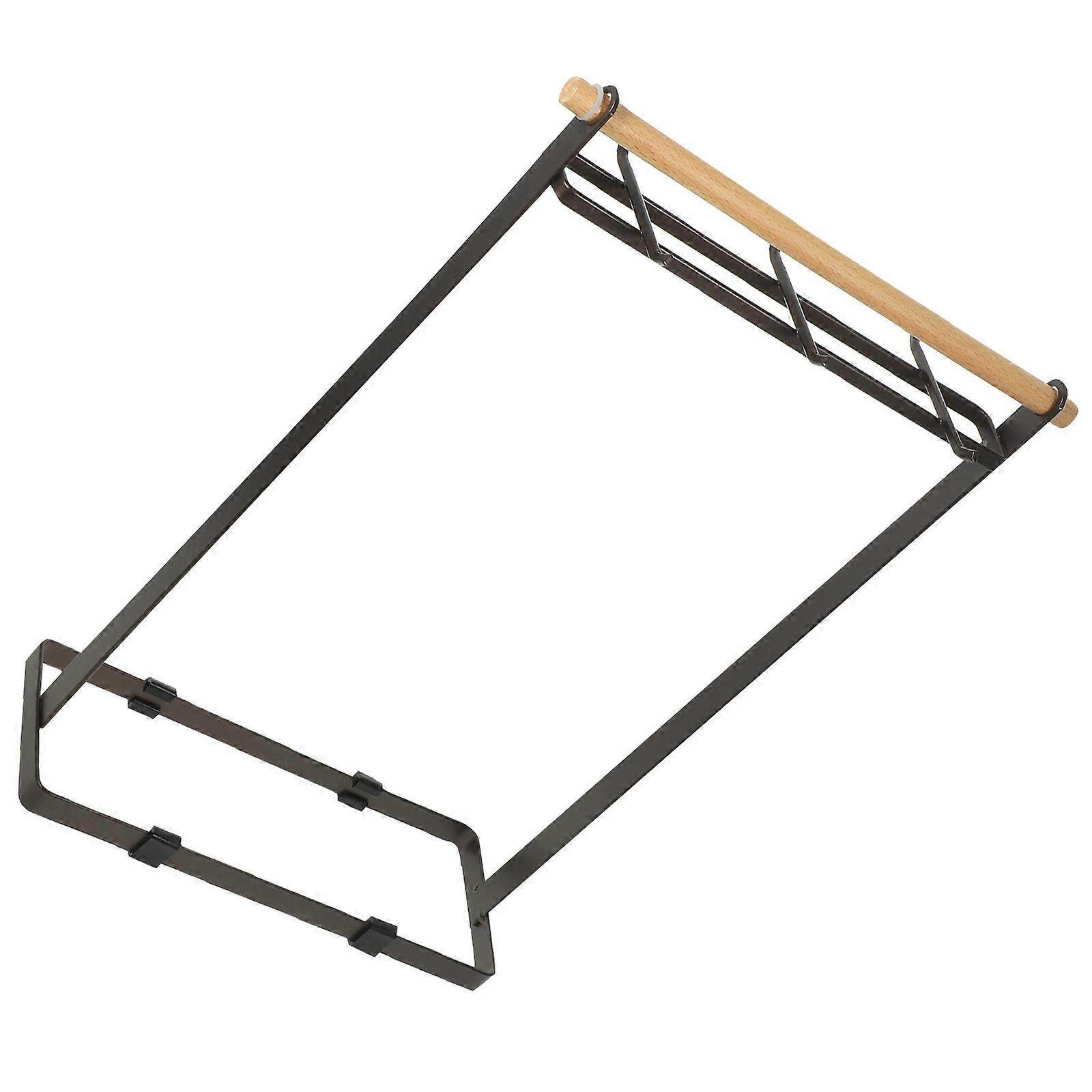 Multi-functional Cooking Utensils Stand For Kitchen Utensils Storage In Black Color 1Set