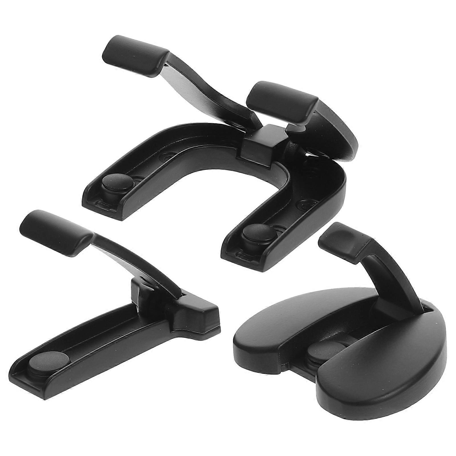 Wall Hooks Aluminum Alloy for Kitchen 3Sets Folding Coat Hooks