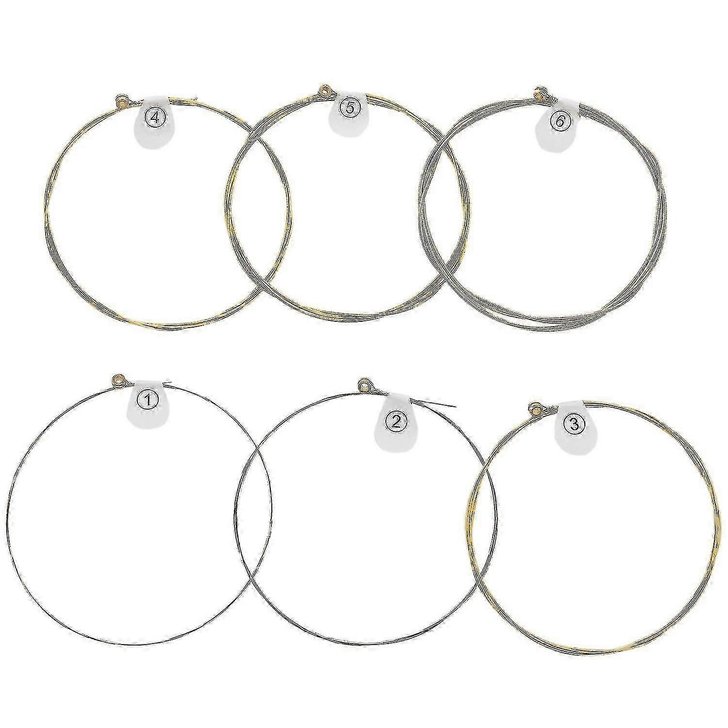 6 Strings/set Acoic Guitar Strings Musical Instruments Acoic Guitar String Guitar S -010