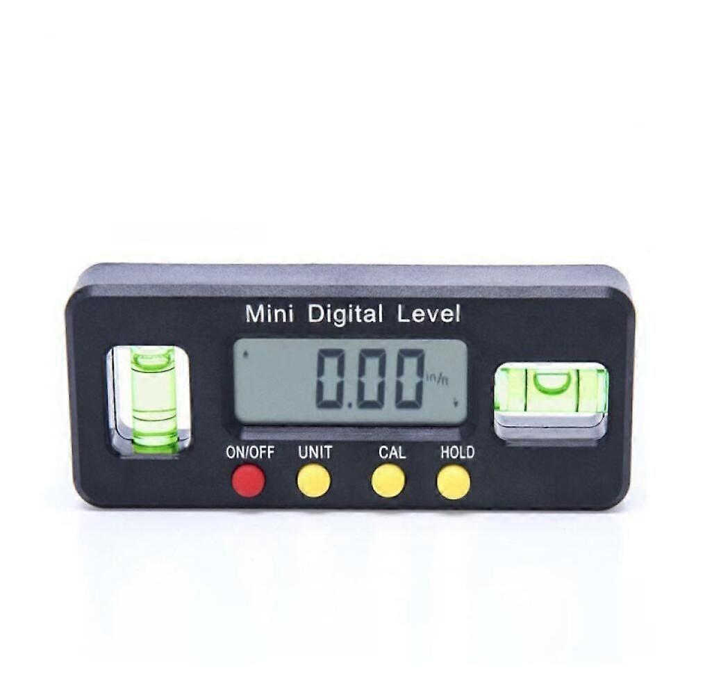 Electronic Level - Digital Inclinometer Protractor - Magnetic Base - High Precision - Flip Function