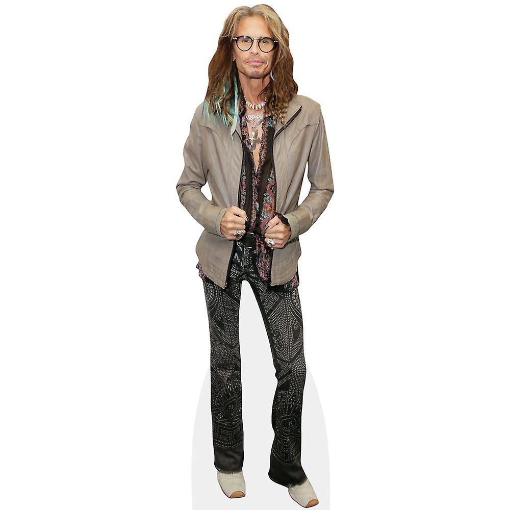 Steven Tyler (Jacket) Cardboard Cutout (lifesize OR mini size). Standee. Stand Up.