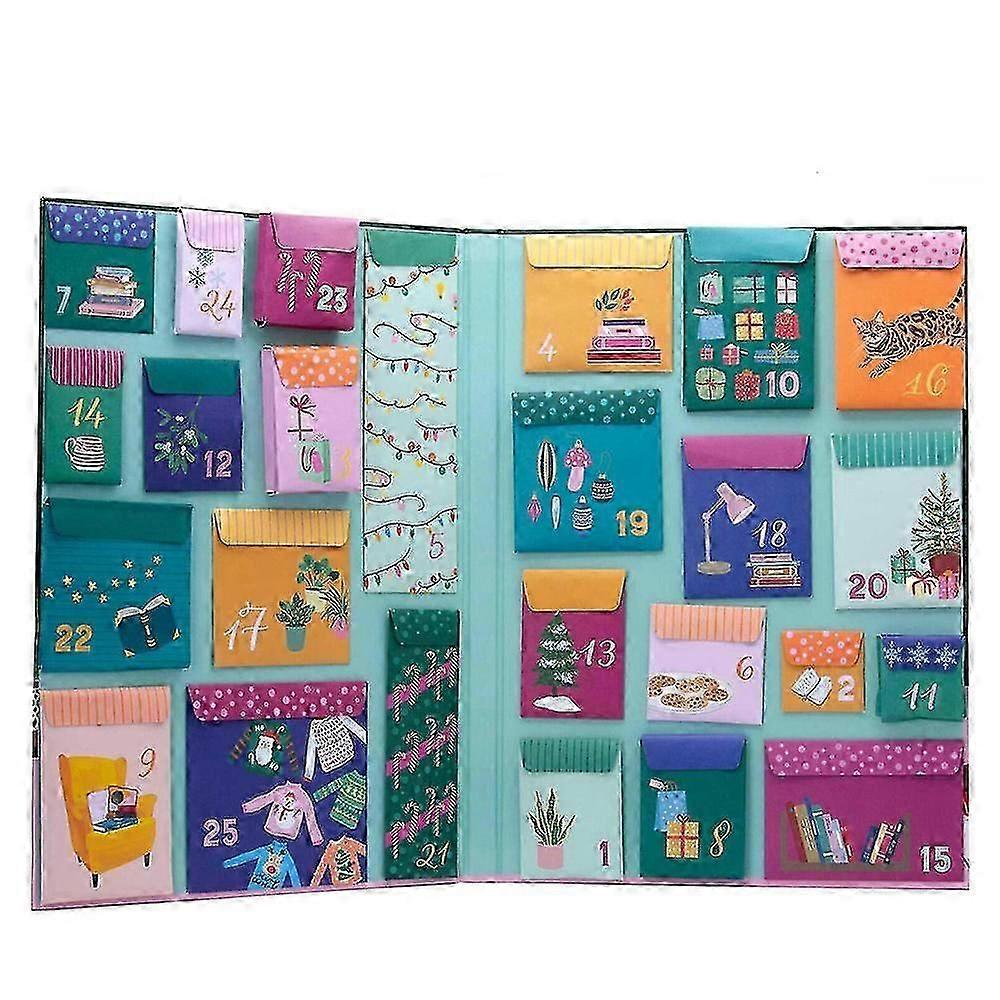 2025 Countdown Calendar Christmas Party Advent Calendar The Book Lover's Bookish For Readers Xmas Surprise Blind Box Giftschrui511