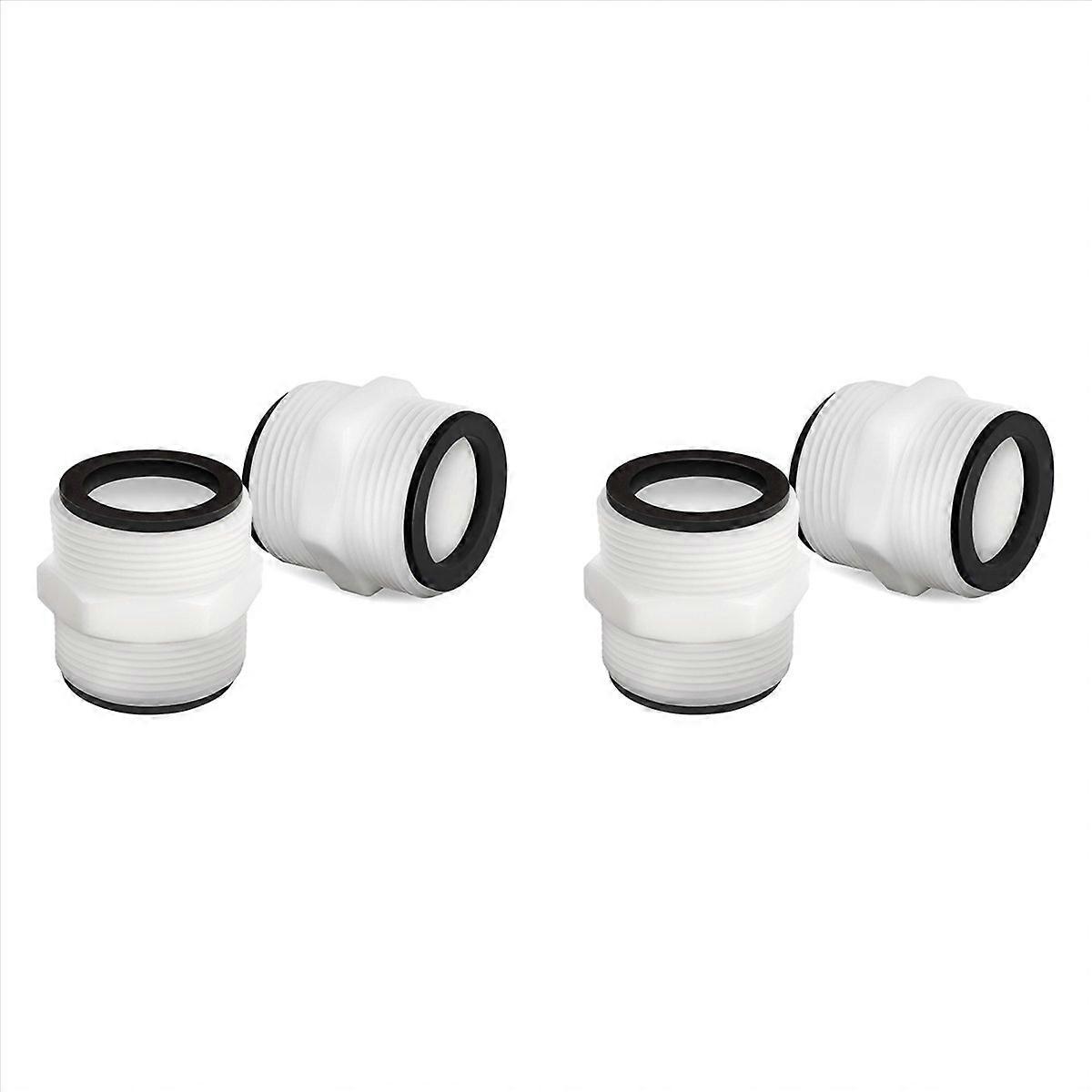 4 Pack Pool Hose Adapter 1.5 Inch for Above Ground Swimming Pool Hose and Filter Pumps