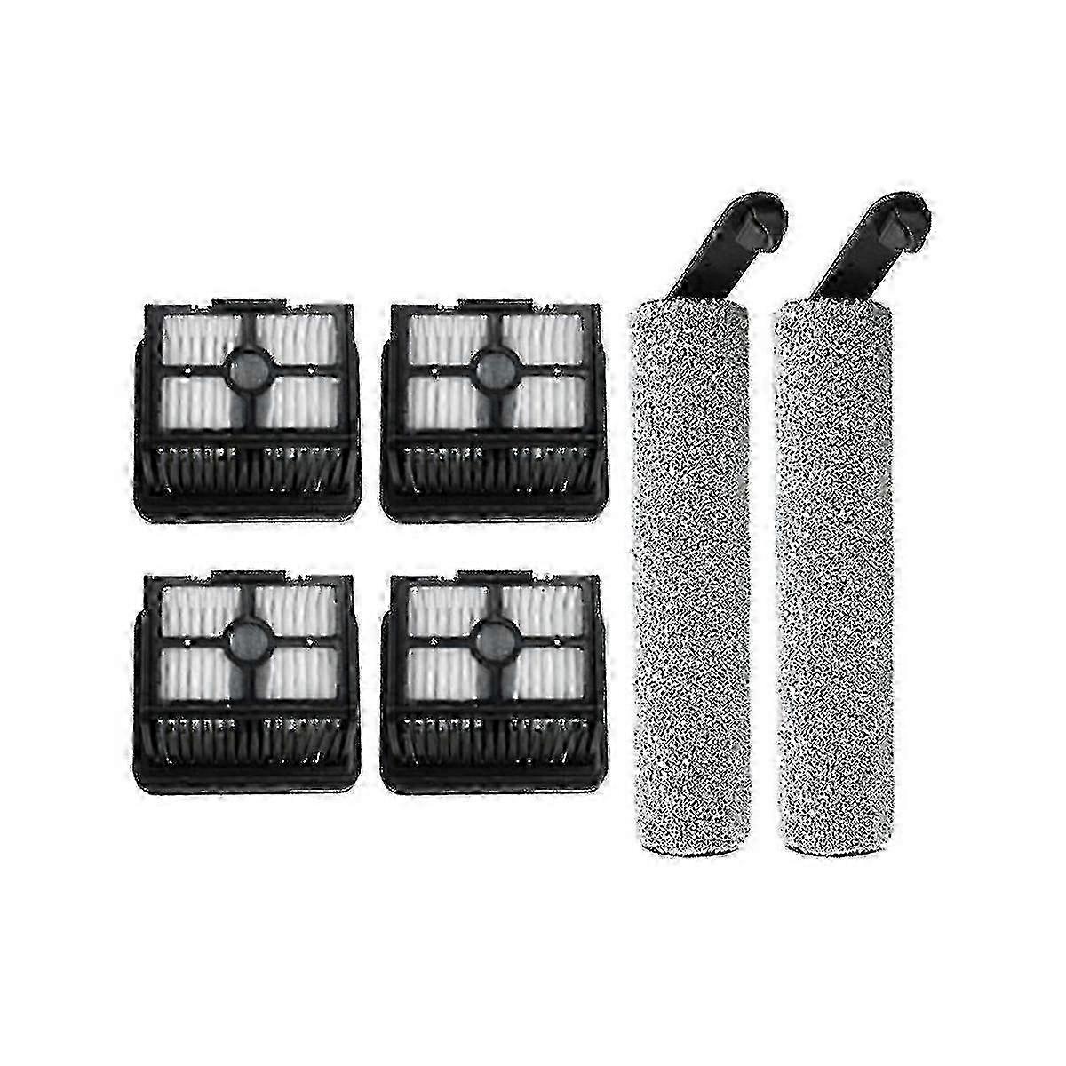 4pcs Rolling Brush Hepa Filter for H12pro/h12pro Plus/m13beta Floor Scrubber Machine2025