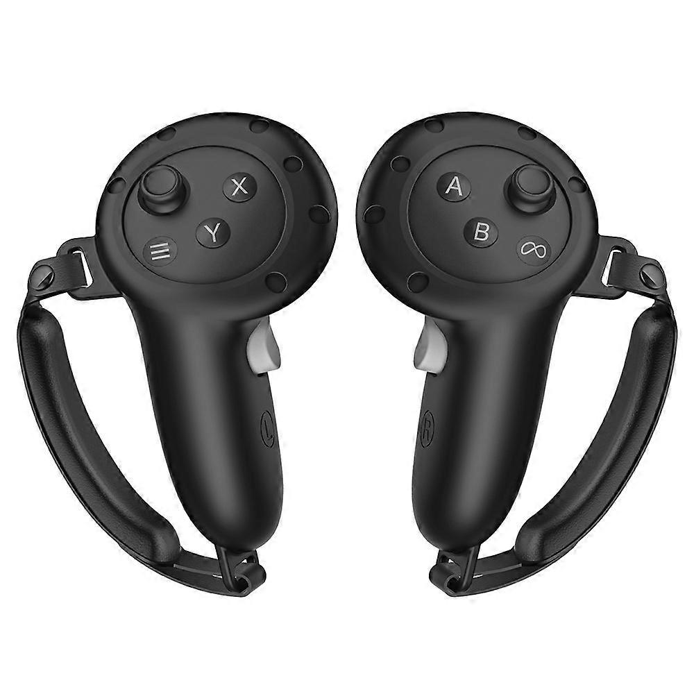 WOLMTT 1 Pair Compatible For Meta Quest 3 Touch Controller Anti-drop Protective Cover Silicone Sleeve