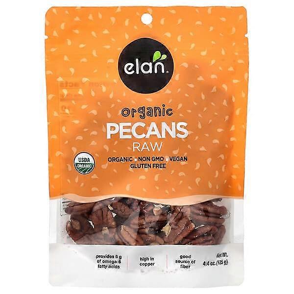 Elan, Organic Pecans, Raw , 4.4 oz (125 g)