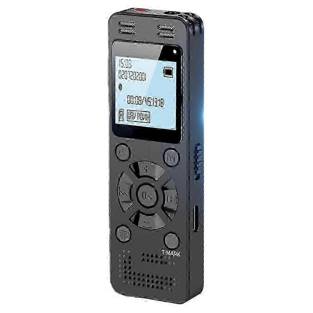 Professional Recording Device For Meetings Digital Voice Recorder With Voice Activated Recorder USB-C Audio Recorder With Massive Memory And L miao8