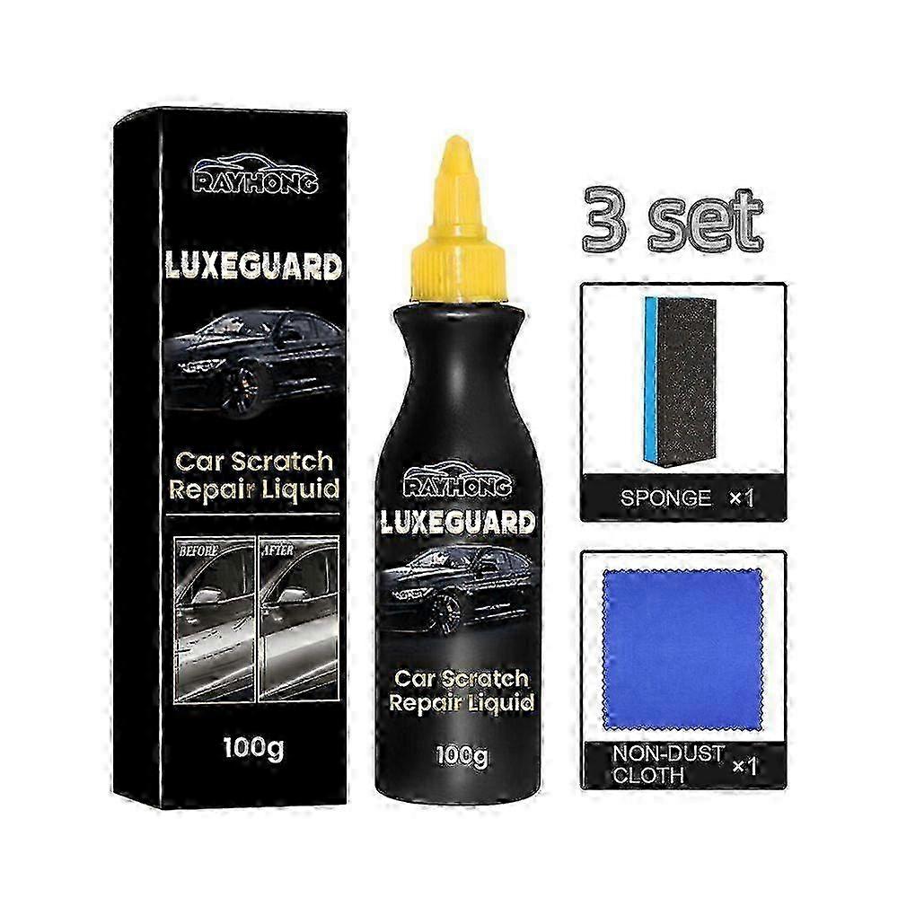 3pcs 100ml Car Scratch Remover Agent Deep Scratches Paint Restorer Auto Repair miao8