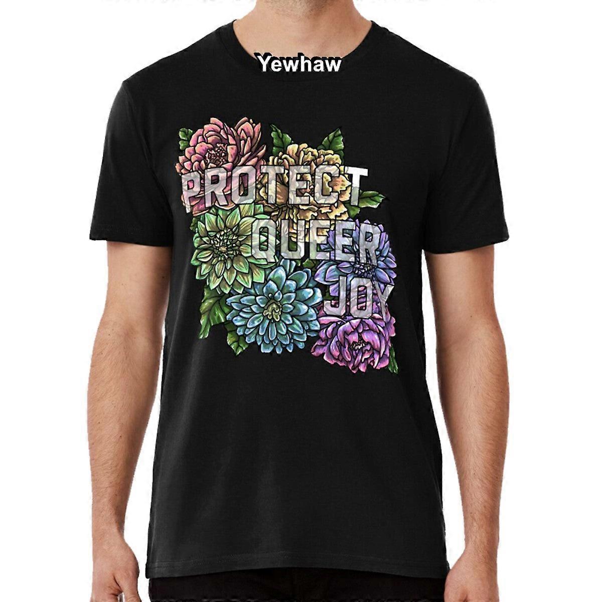 Protect Queer Joy Rainbow T-shirt