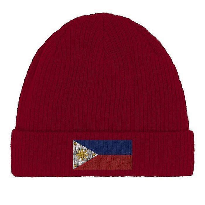 Philippines Flag Cap in Red