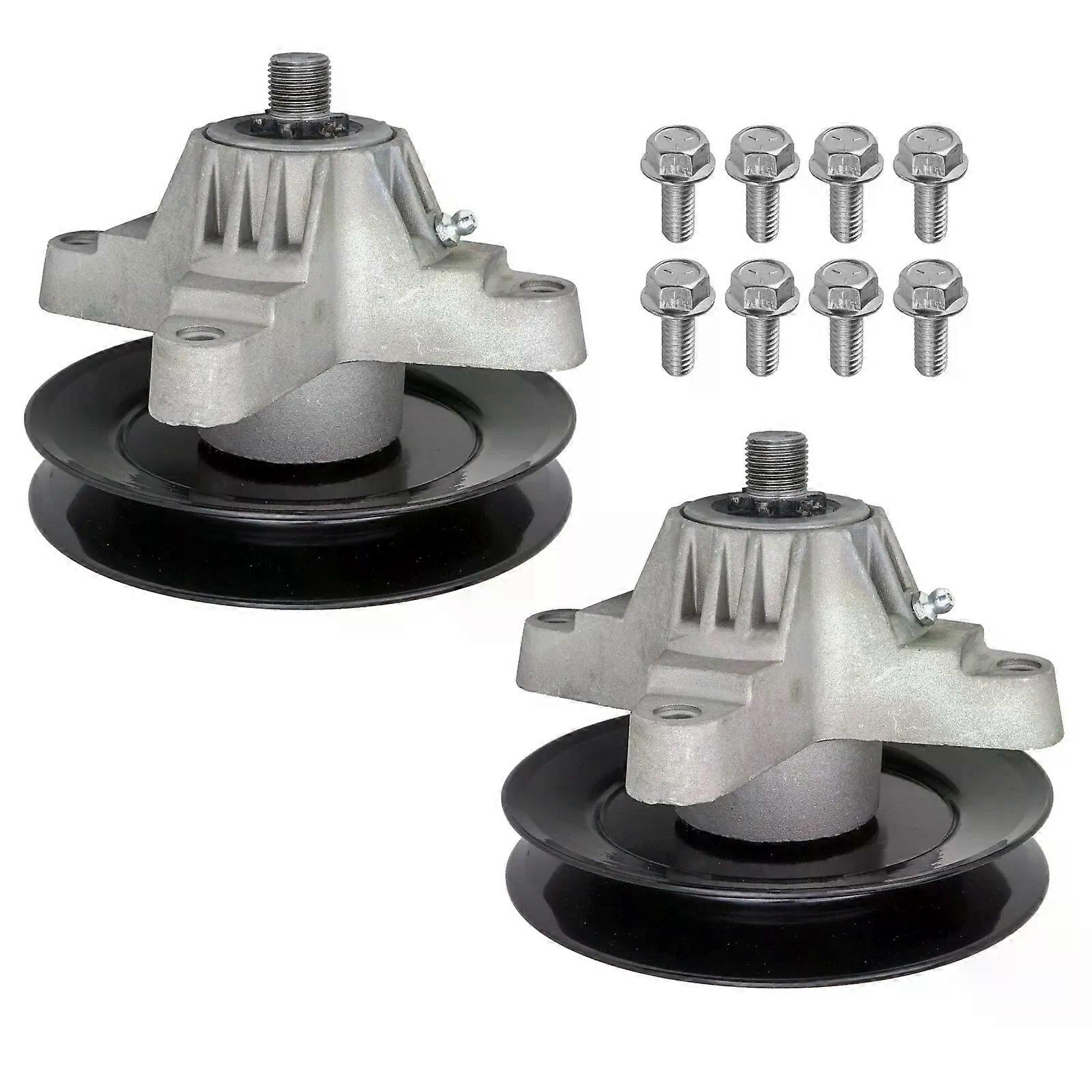 Spindle w/ Pulley for MTD LT-1650 ZTT-1850 13AD604G401 13AD608G300 42" 2x NO.67223