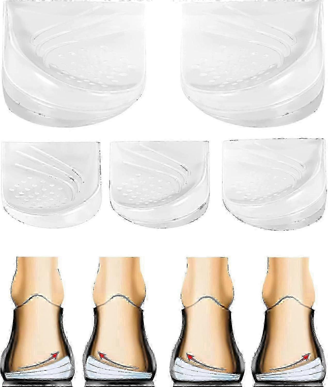 2/3 Layer Adjustable Orthopedic Heel Lift for Supination & Over-Pronation Correction Medial & Lateral Heel Wedge Inserts for Knee Pain, Bow Legs Cs