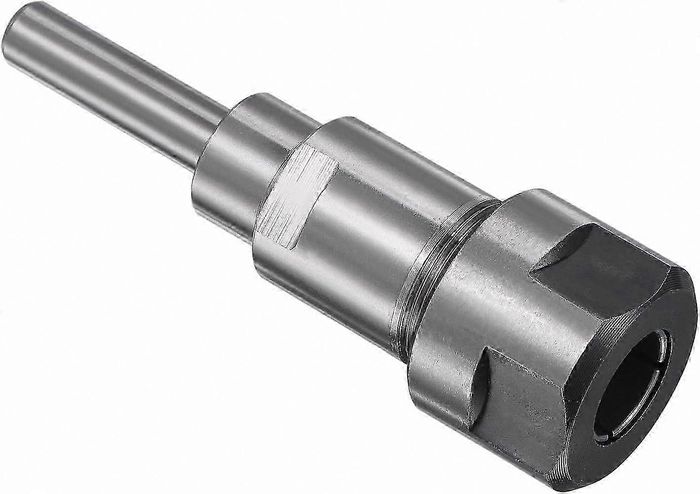 Carbon Steel Collet Extension Adapter for Milling Cutter Shank Conversion, 8mm to 12mm Router Bit Adapter Tool Accessory