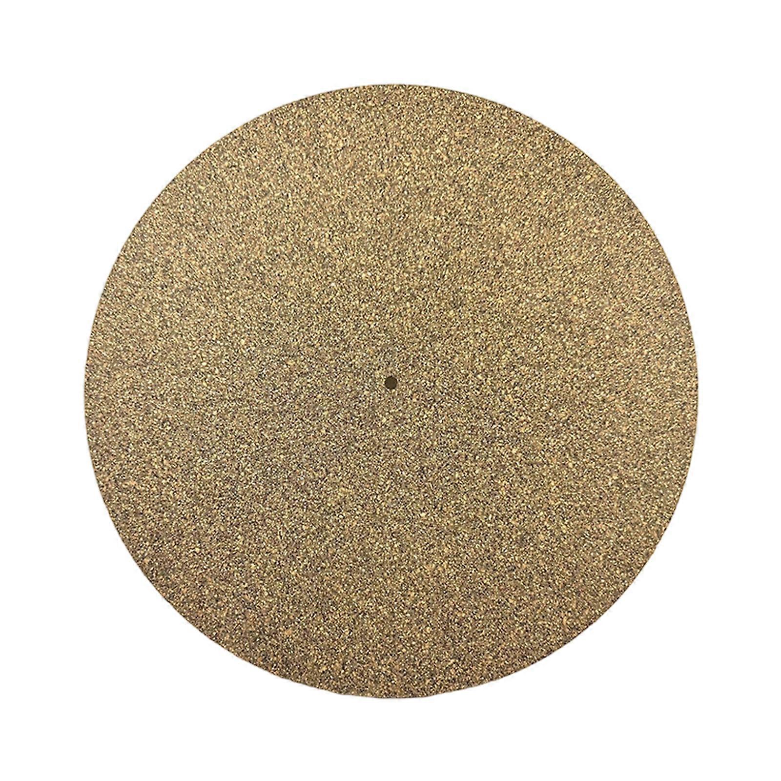12inch Cork Turntable Platter Mat Vibration Reduction Static Resistant Record Pad for Record Player Accessories Multicolor
