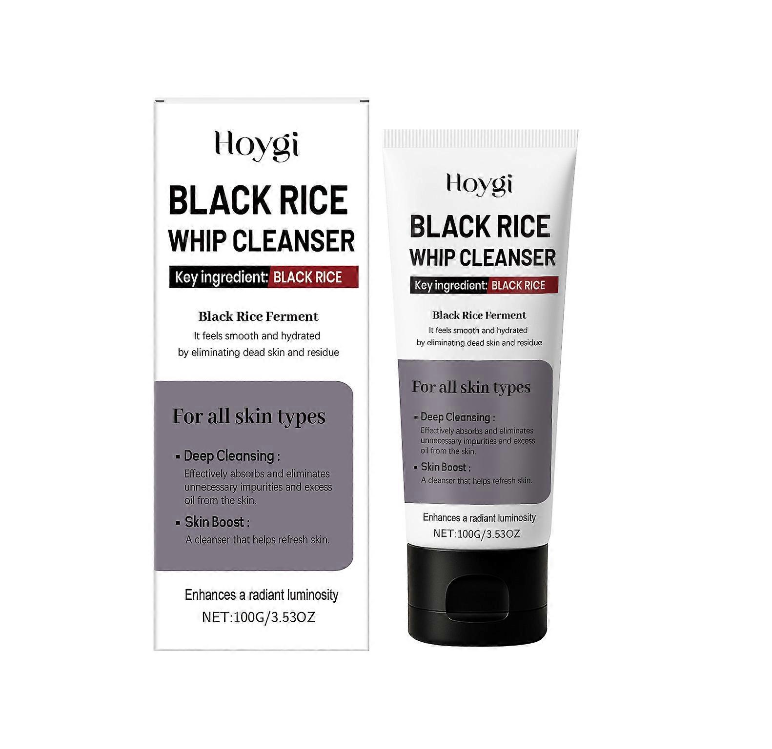 Black Rice Foam Facial Cleanser