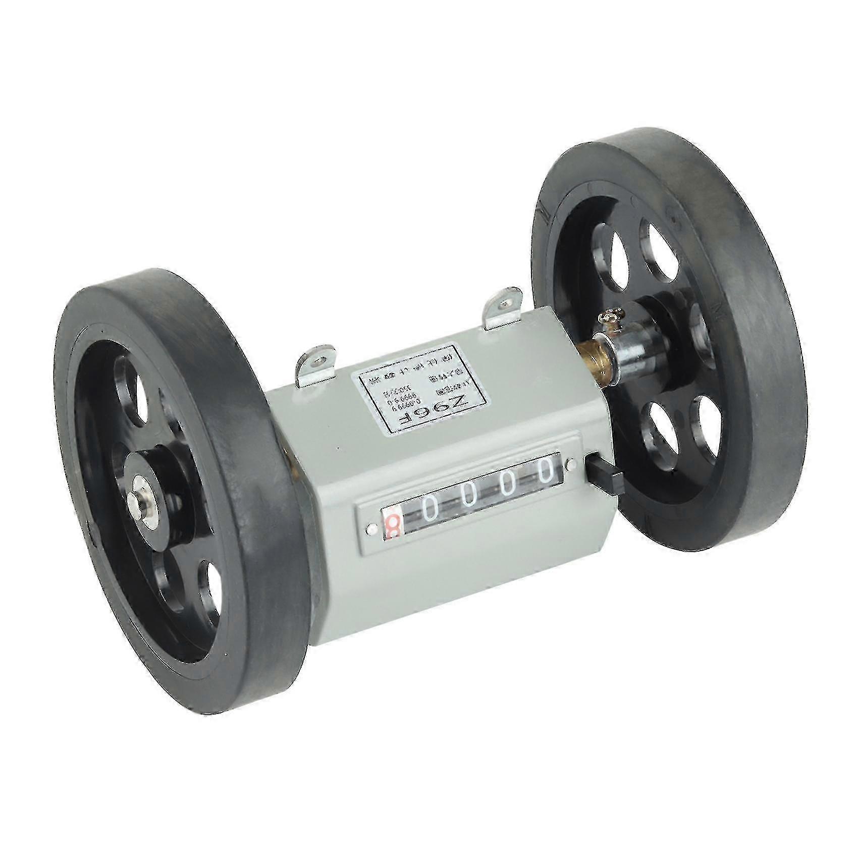 Z96-F Mechanical Length Distance Meter Counter Double Rolling Wheel 1-99999
