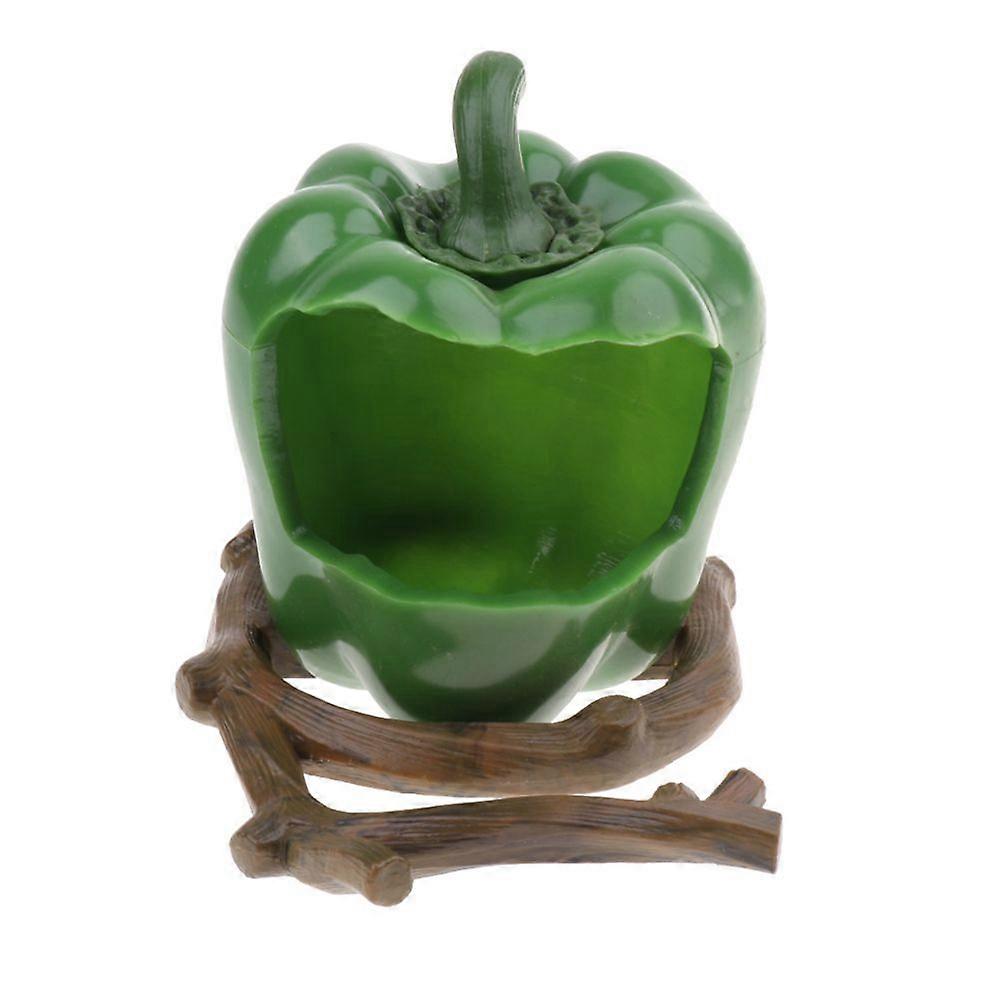 Fruchtförmiges Vogelfutterhaus Futter Wasserfutter Papageientränke Haustier Pfeffer Futter