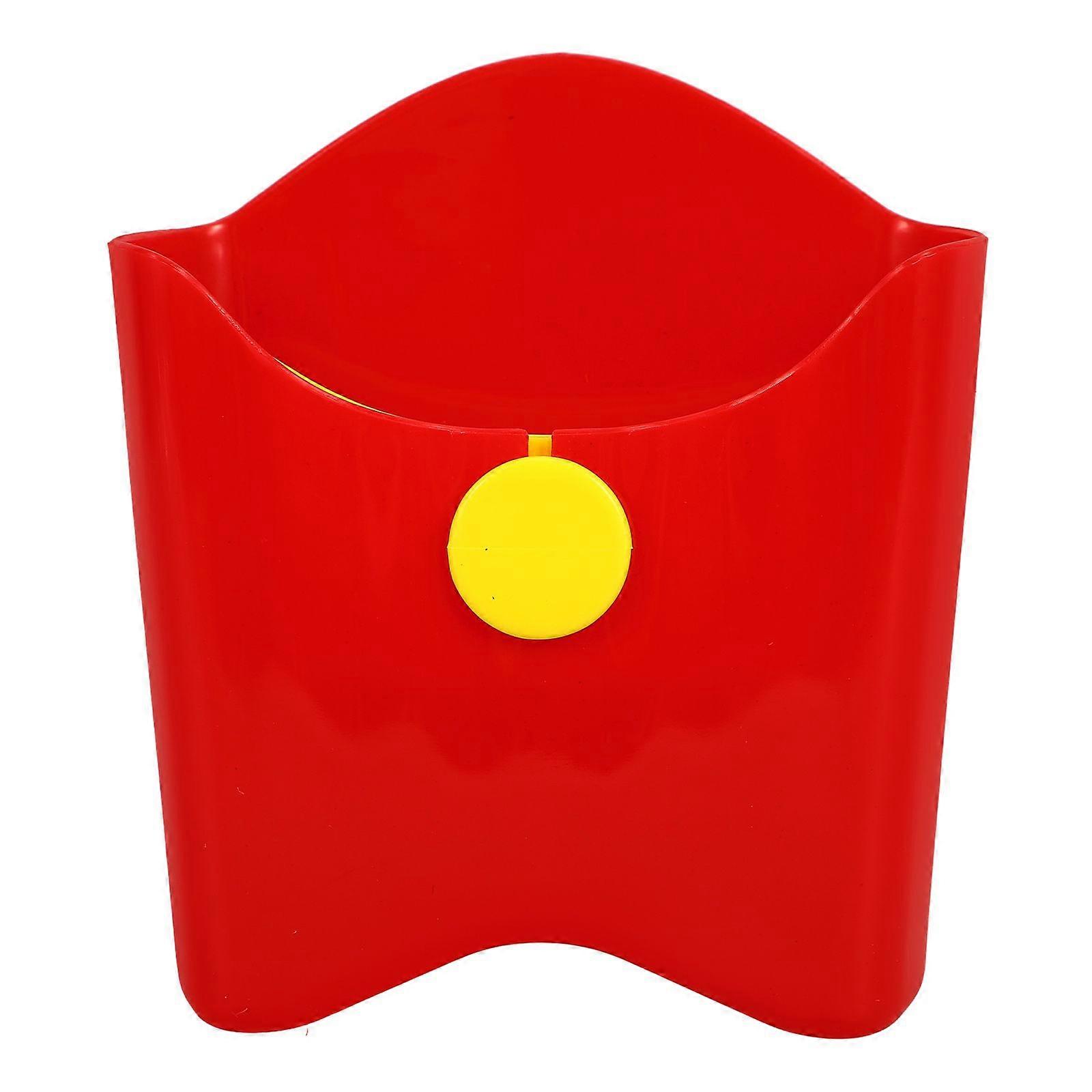 Compartiment de tasse à collation polyvalent réutilisable Boîte à frites Porte-frites