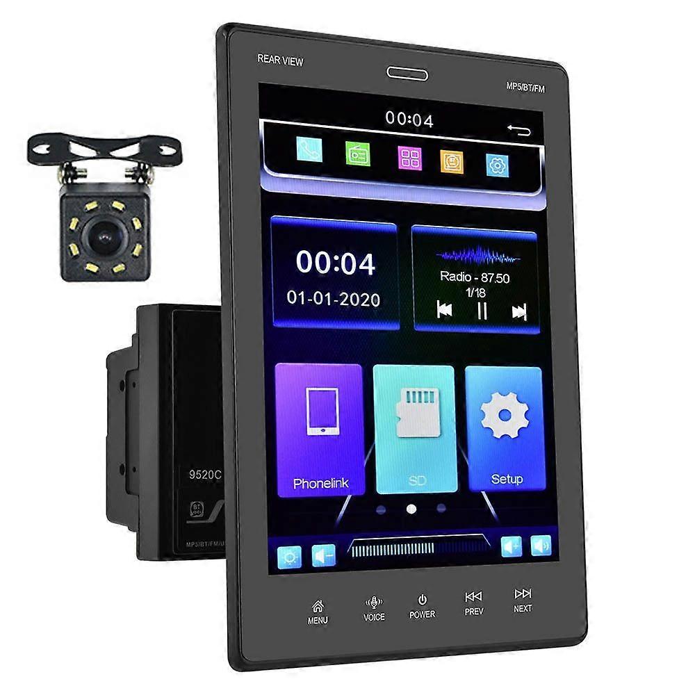 9.5 inch Car MP5 Player, Style: Standard+8 Light Camera Standard+8 Light Camera