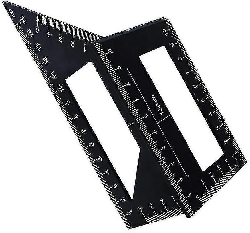 Angle Ruler 45-90 Degree Portable Tools Precision Marking Gauge Square Wood