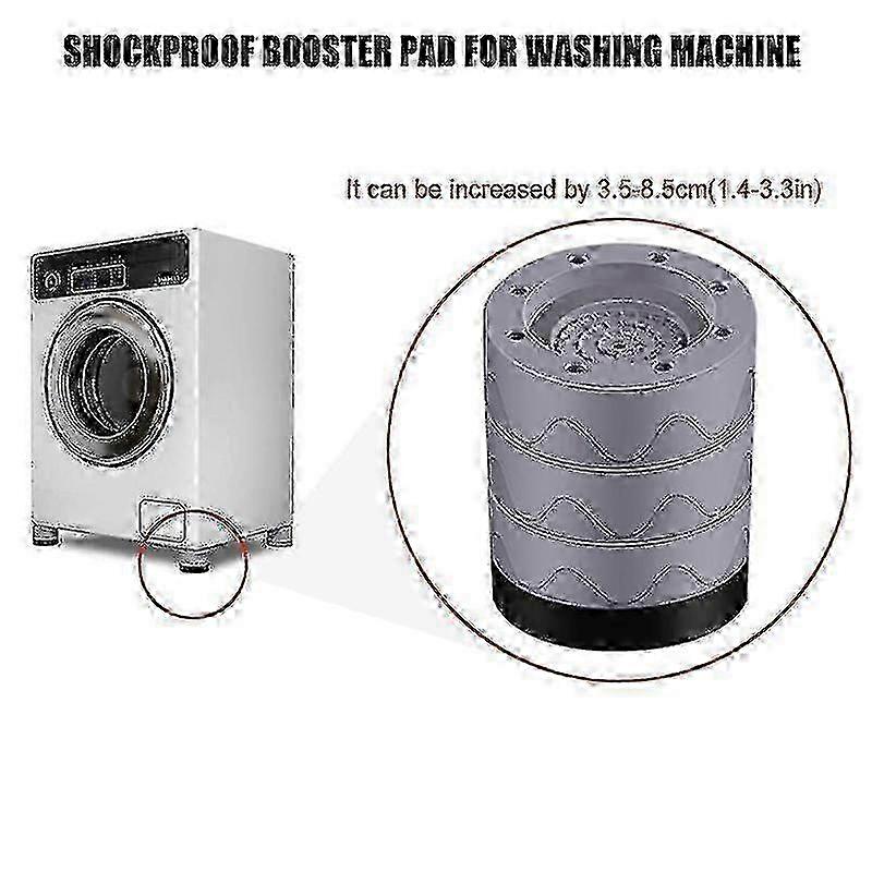 Washing Machine Anti Vibration Pads Universal Shock And Noise Cancelling Washing Machine Feet