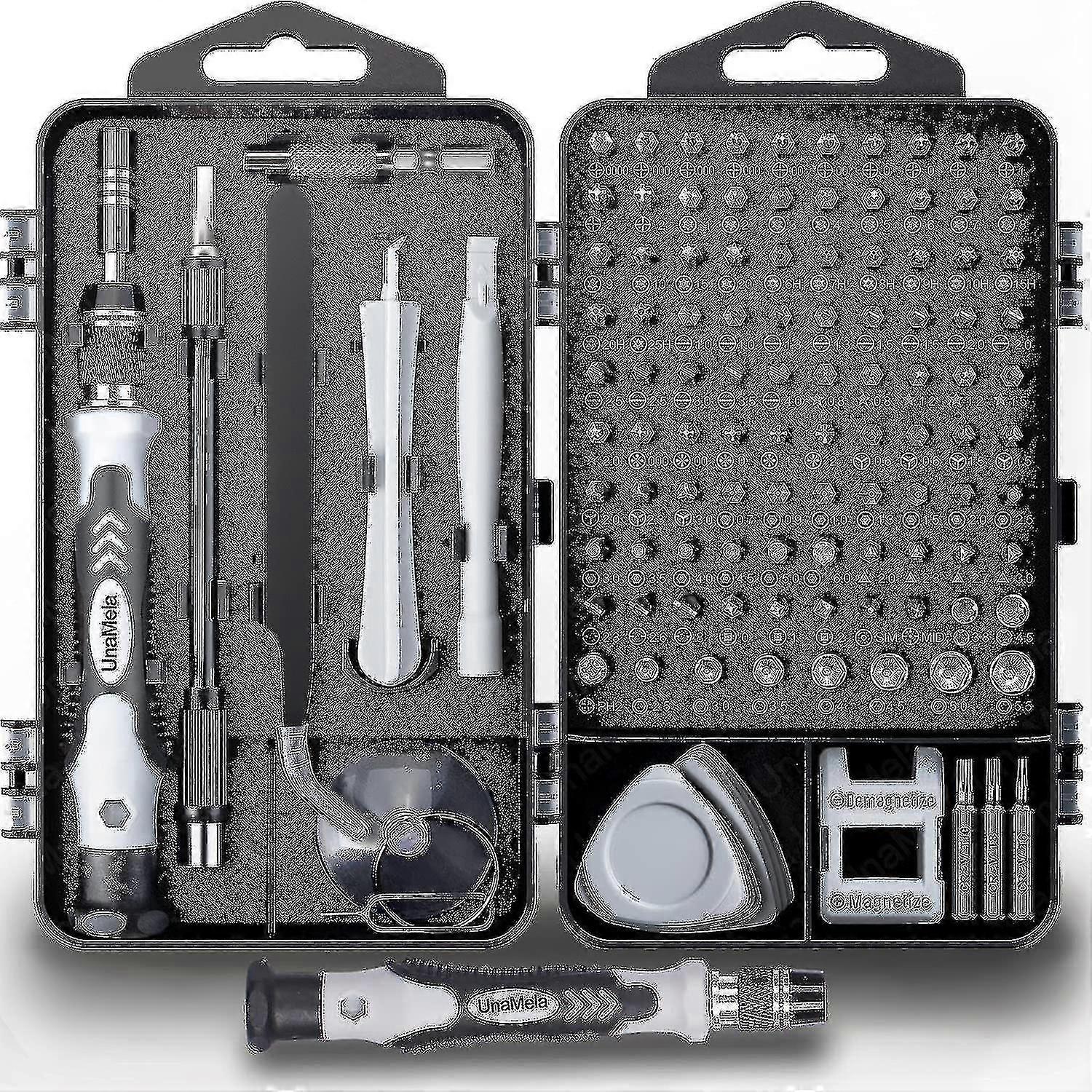 Computer Repair Kit, 122 In 1 Precision Laptop Repair Screwdriver Set, With 101 Magnetic Bits And 21 Professional