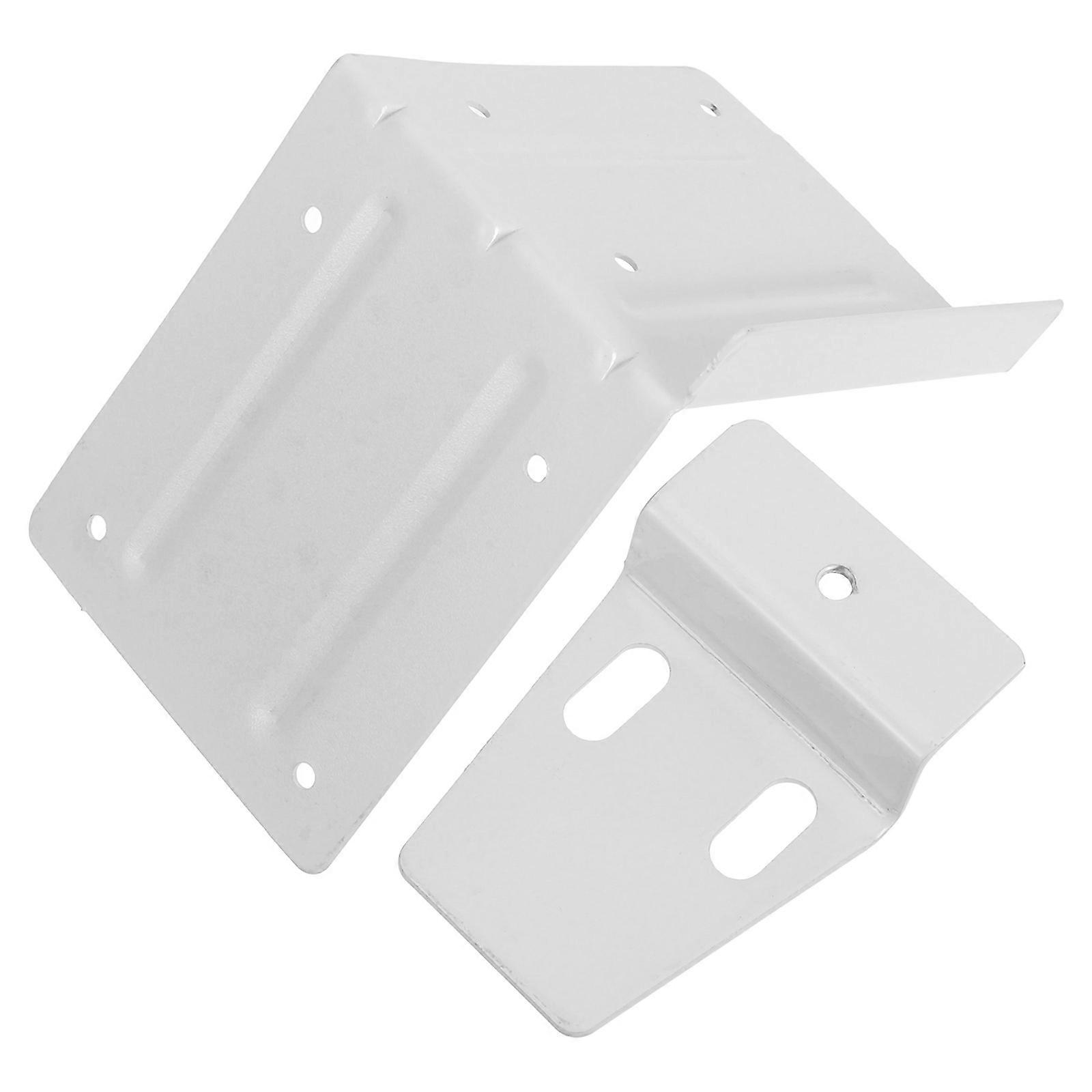 Invisible Joint Right Angle Bracket Cabinet Corner Brace Mounting 2Pcs