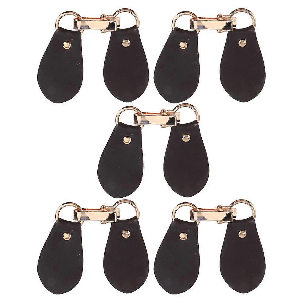Toggle Closure Buttons Buckle for Clothes 5Pcs Metal Hooks