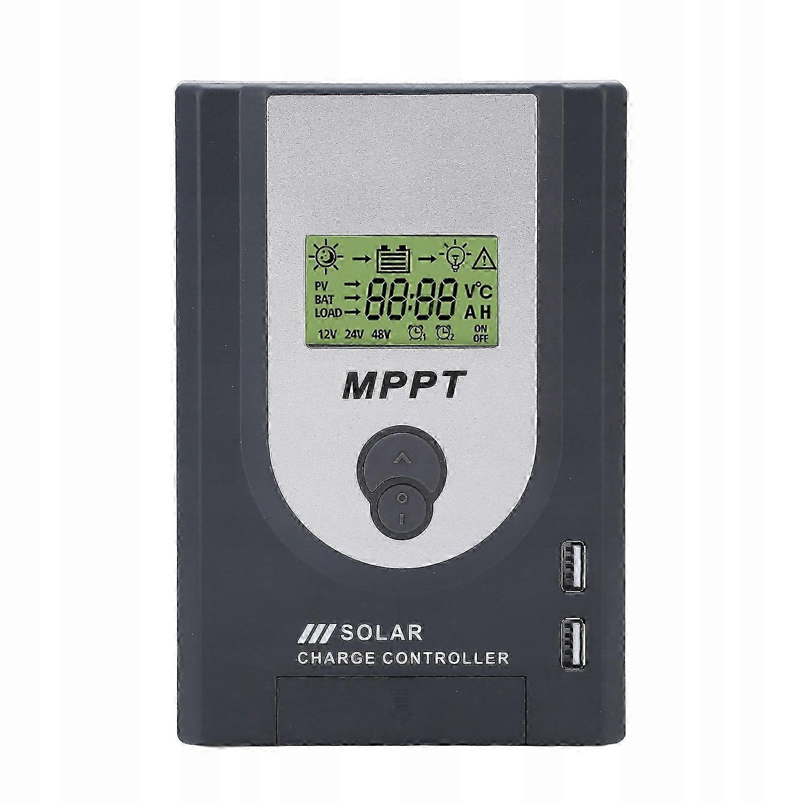 Solar Controller Mppt 12v / 24v 10a With 2xusb 5v