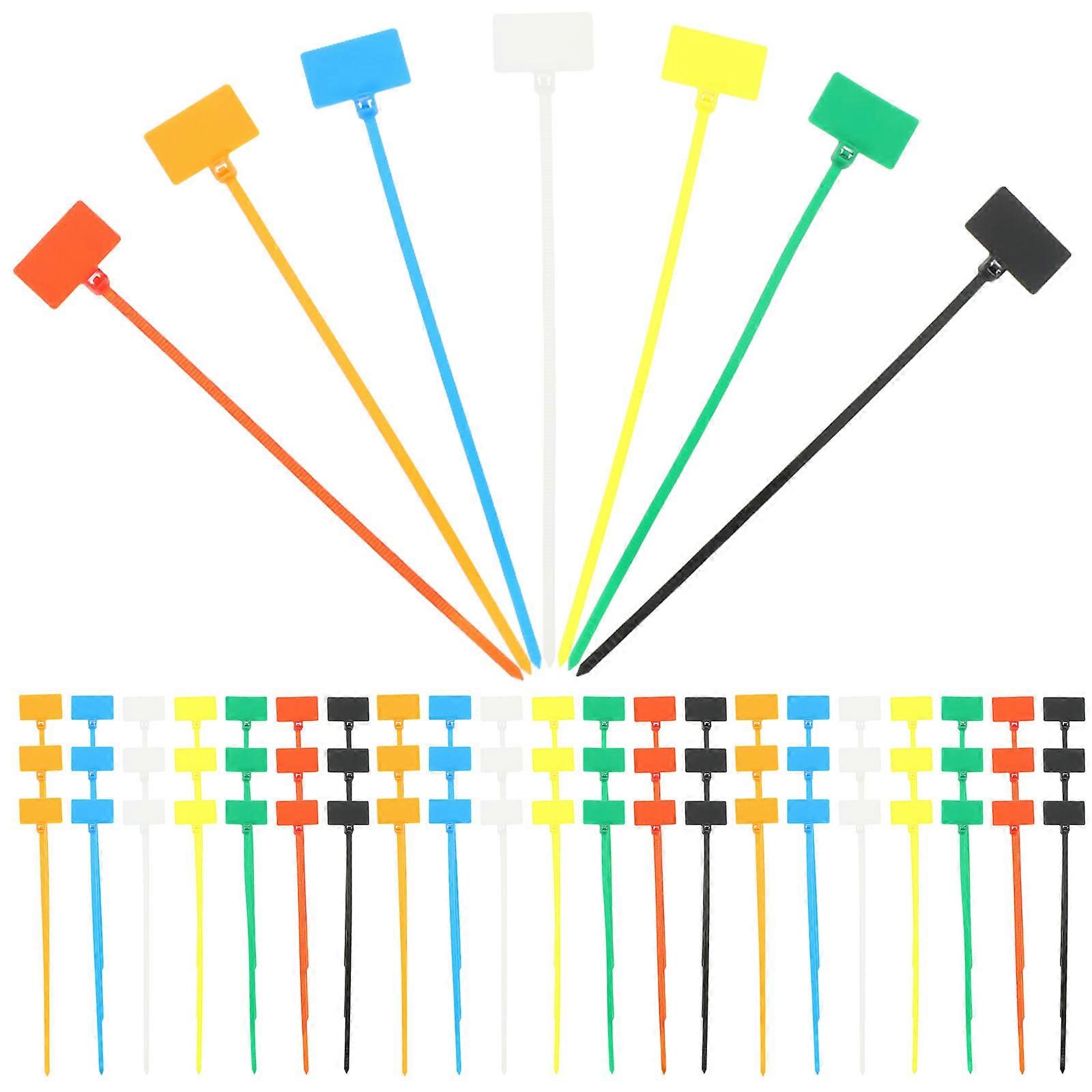 Nylon Cable Ties 250Pcs for Cable Organizing with Self-Locking Markers