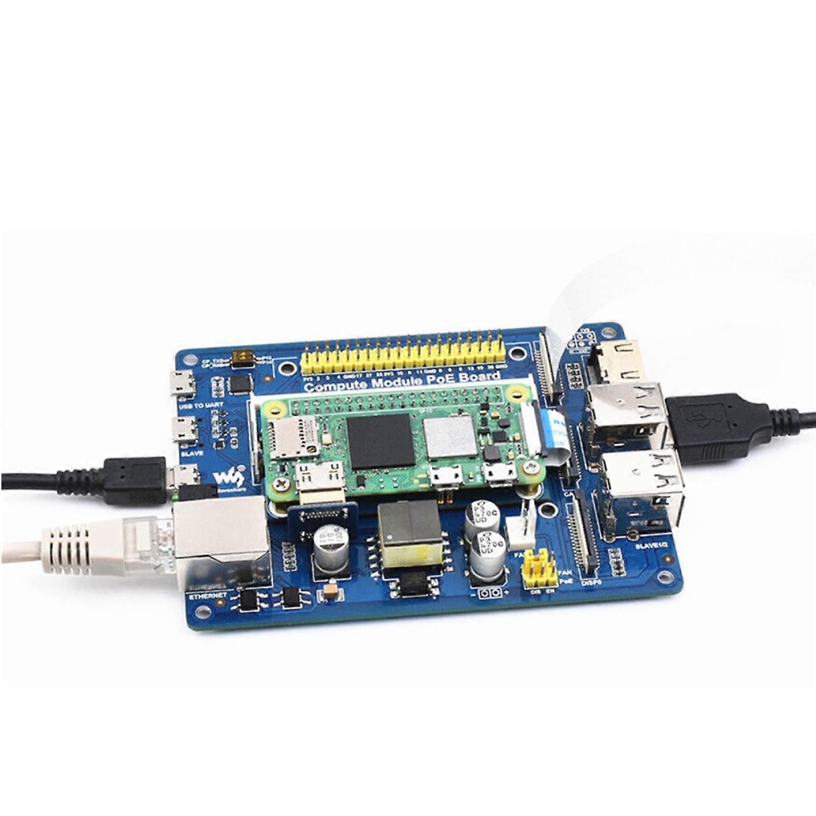 Versatile Adapter Pogo Pin Connection, Micro SD and OTG Support for Raspberry Pi Zero 2W Testing Projects