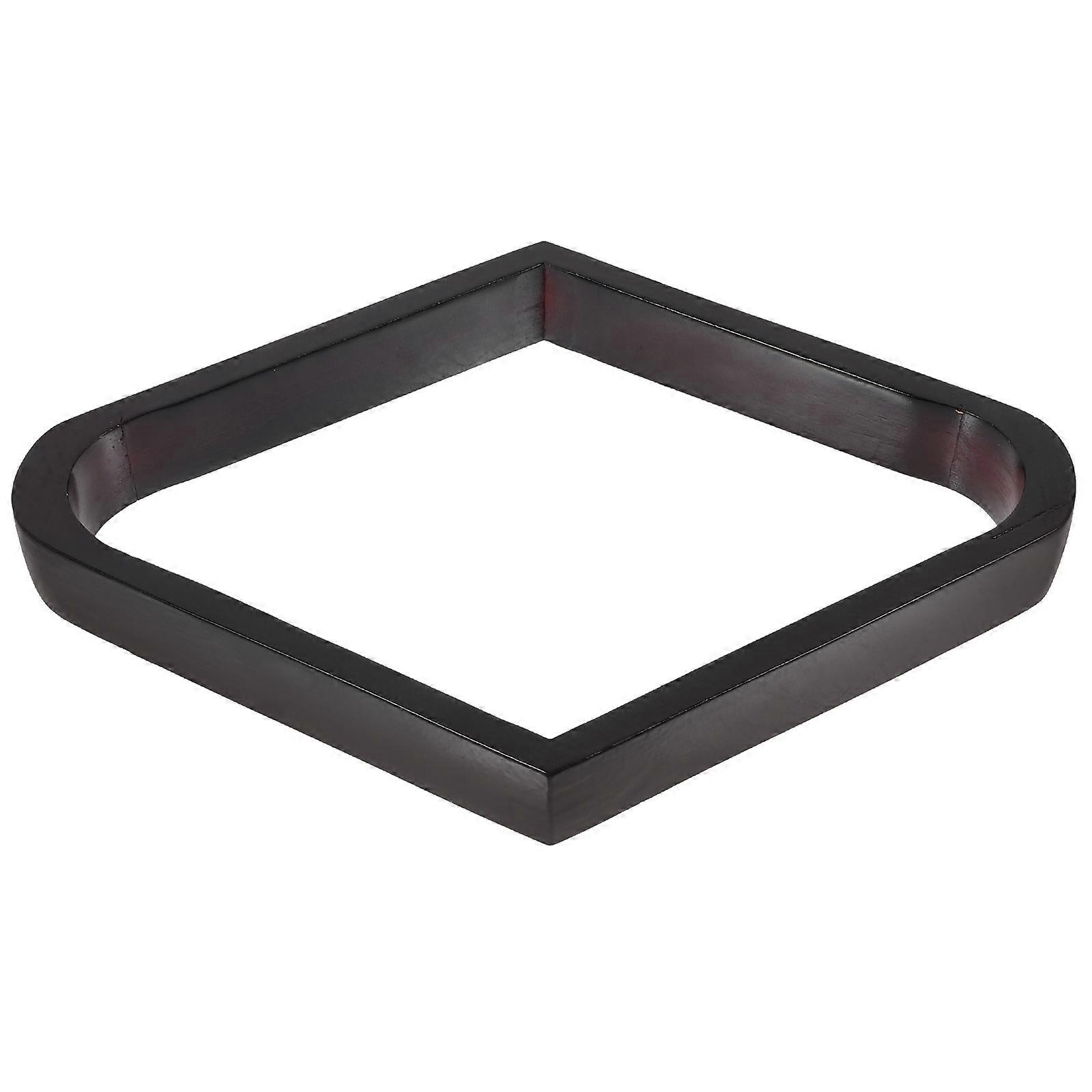 Rhombus Billiard Rack 3Pcs Wood Pool Ball Organizer Game Tool For Pub Billiard Game 30X21X3CM