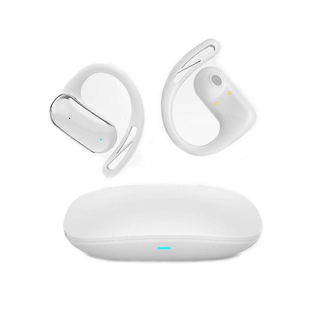 Bluetooth  lation Headset Ear-Mounted Open  lation Headset 144 Languages  lation Headset White