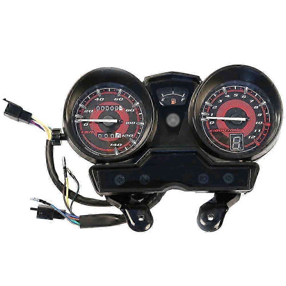 Motorcycle Tachometer for YBR125 YBR 125 JYM125 Speedometer Odometer Gauge Gear Indicator Meter