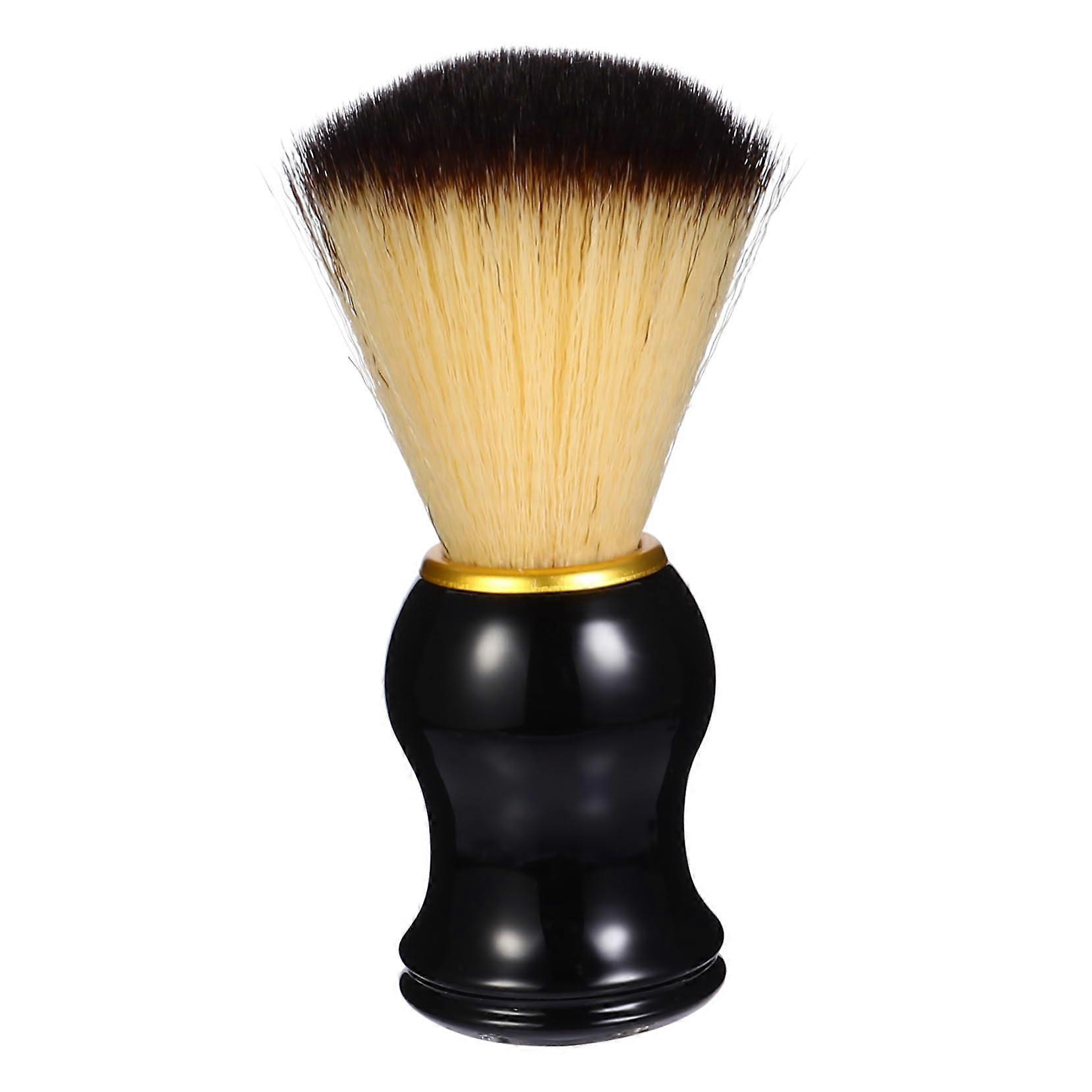 Men Shaving Brush with Wooden Handle for Beard Grooming and Rich Shaving Foam