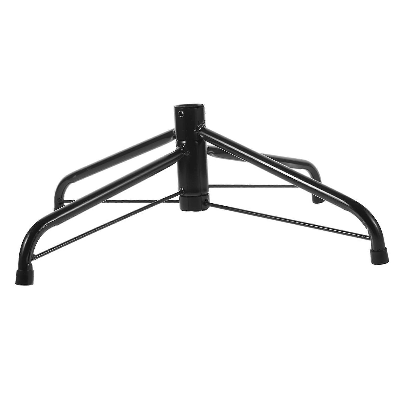 Artificial Christmas Tree Stand Sturdy Metal Base Easy Assembly for Stable Holiday Decorations