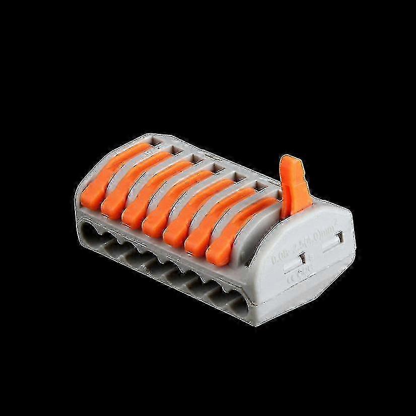 10pcs Electrical Connector, 222-418 Electrical Terminals, Connection Terminals With 8 Control Lever Sx f26