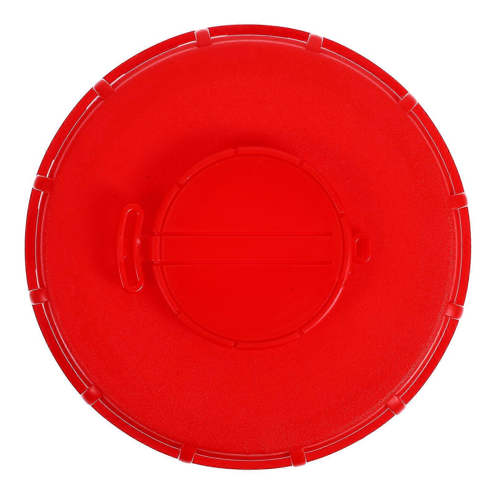 Ibc Tote Cap With Vent For Storage Ventilation And Red Color 16.2Cm Diameter 1Pack