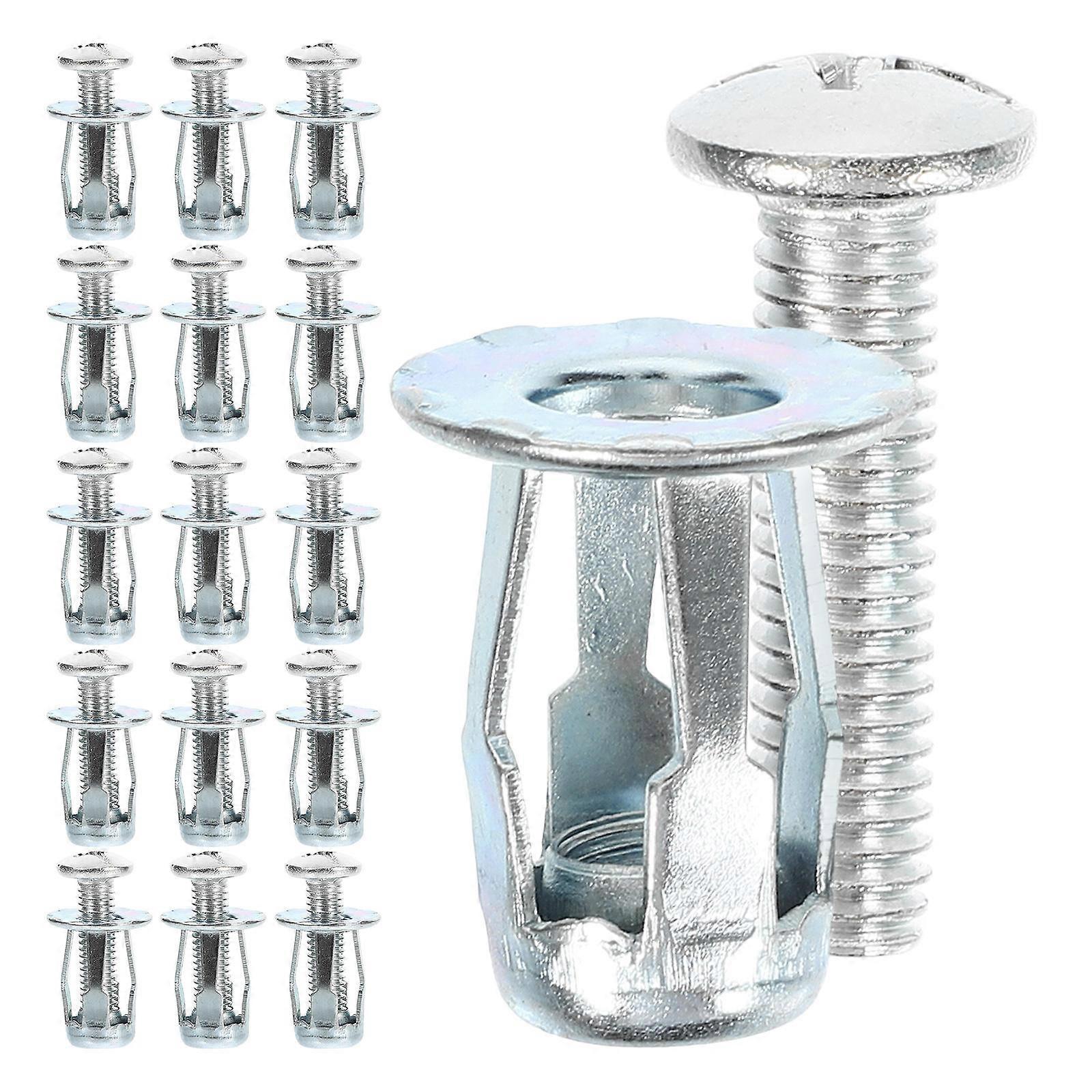 Petal Nuts Threaded Insert Set for Hollow Wall 25Sets Expansion Nut Fixings